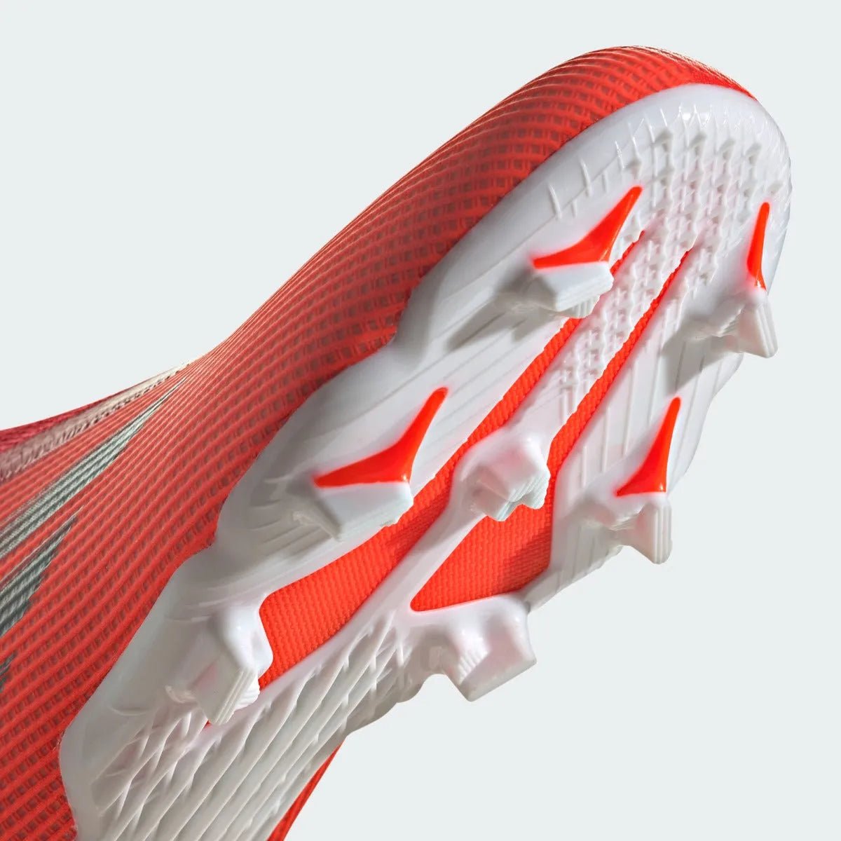 Adidas Junior X Speedflow .3 Laceless FG - Red-Black