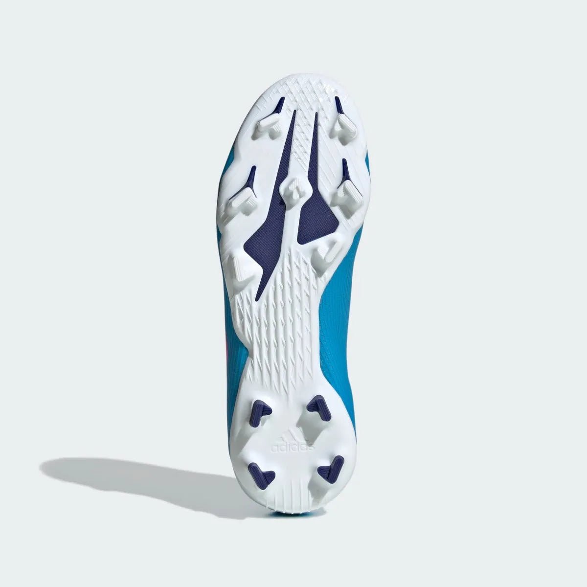Adidas Junior X Speedflow .3 Laceless FG - Sky Rush-Shock Pink
