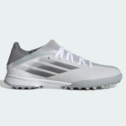 Adidas Junior X Speedflow .3 TF - White-Iron Metallic