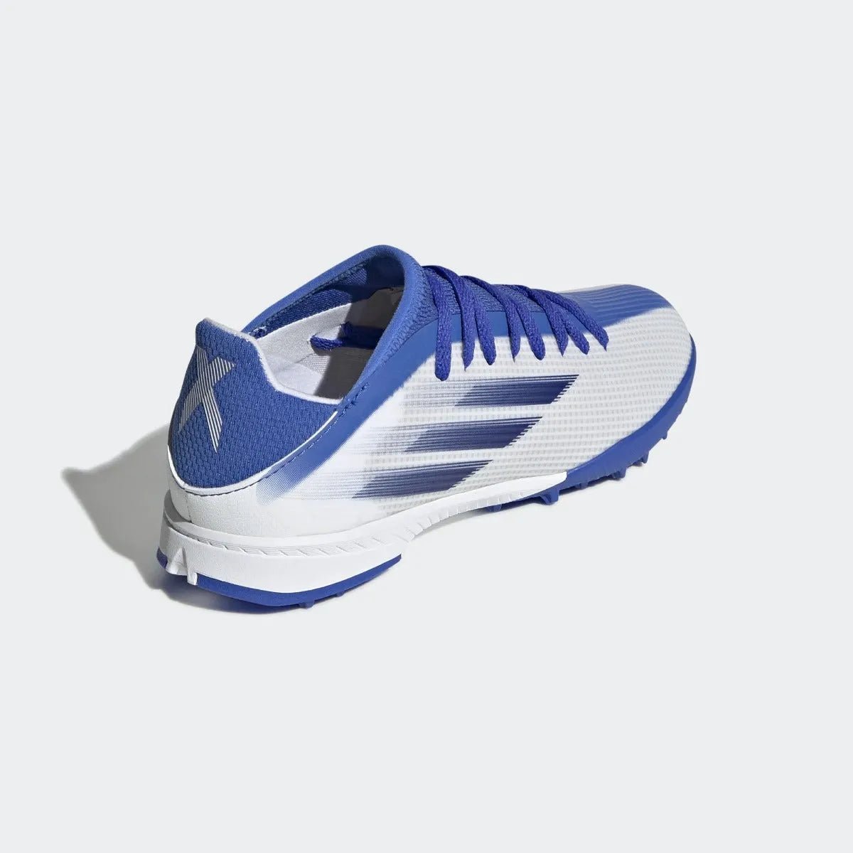 adidas Junior X Speedflow .3 Turf - White-Blue