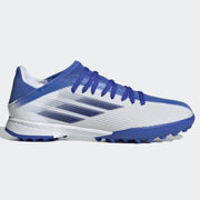 adidas Junior X Speedflow .3 Turf - White-Blue
