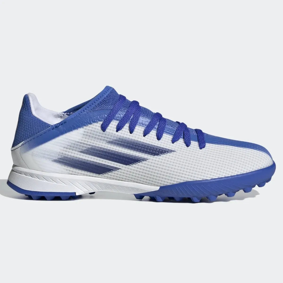 adidas Junior X Speedflow .3 Turf - White-Blue