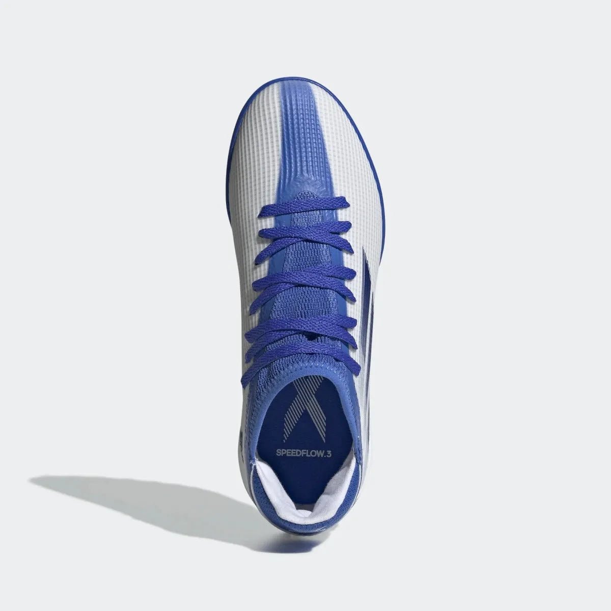 adidas Junior X Speedflow .3 Turf - White-Blue