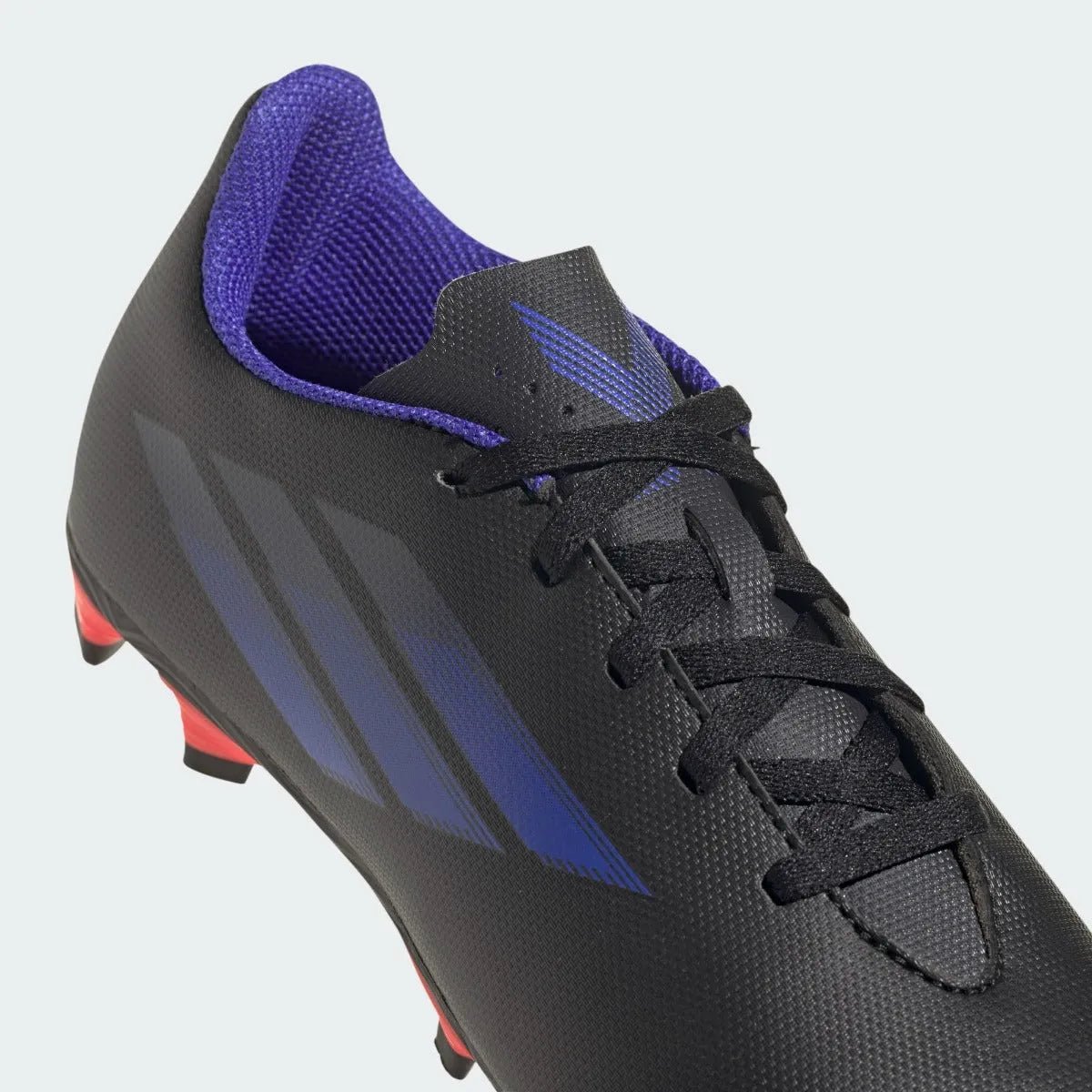 Adidas Junior X Speedflow .4 FxG - Black-Sonic Ink