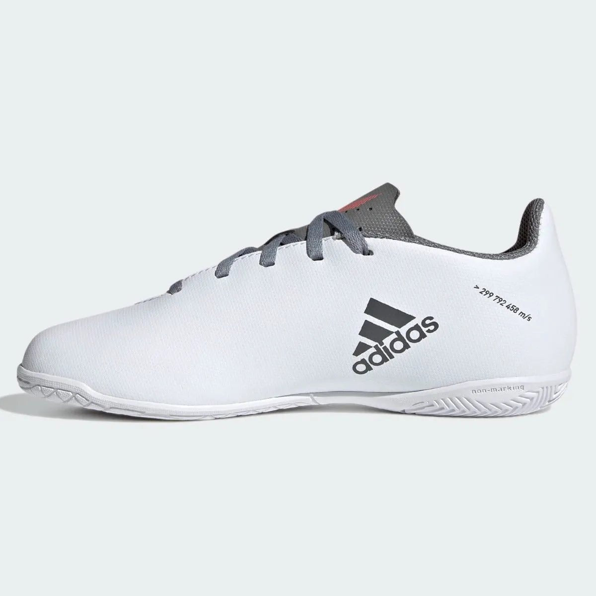 Adidas Junior X Speedflow .4 IN - White-Iron Metallic
