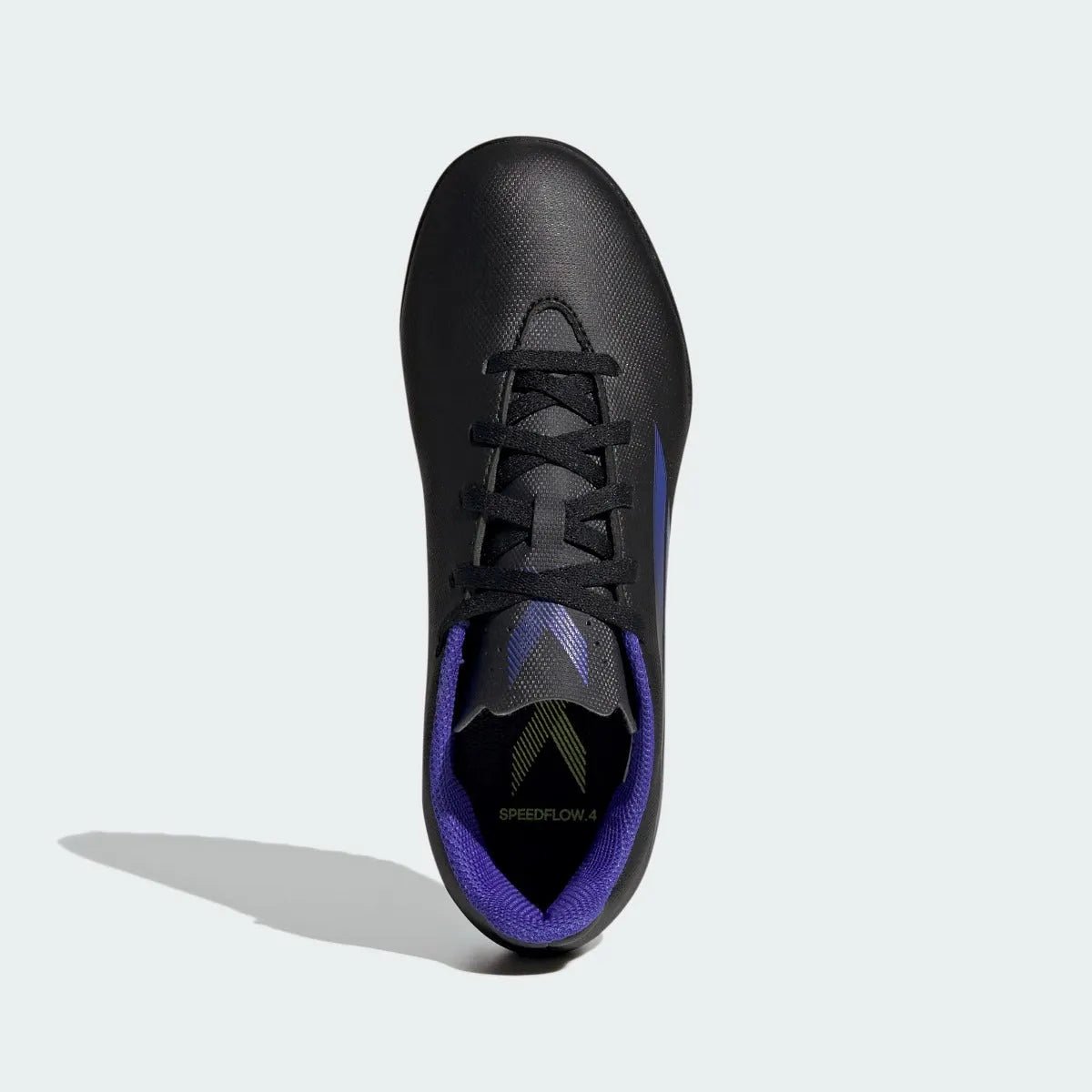 Adidas Junior X Speedflow .4 TF - Black-Sonic Ink