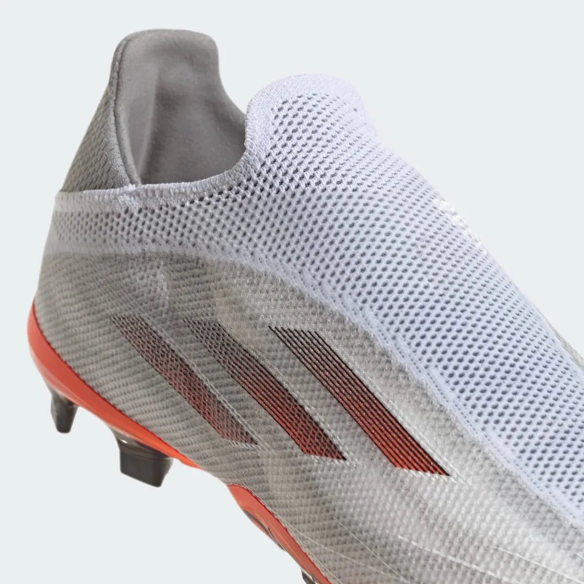 Adidas Junior X Speedflow + FG - White-Iron Metallic