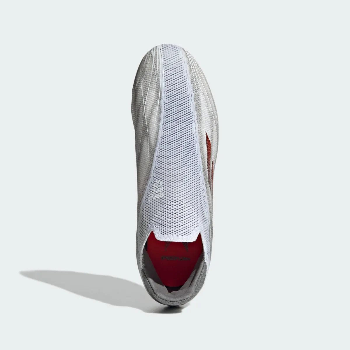Adidas Junior X Speedflow + FG - White-Iron Metallic