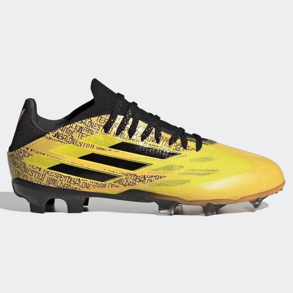 adidas Junior X Speedflow Messi .1 FG - Solar Gold-Black