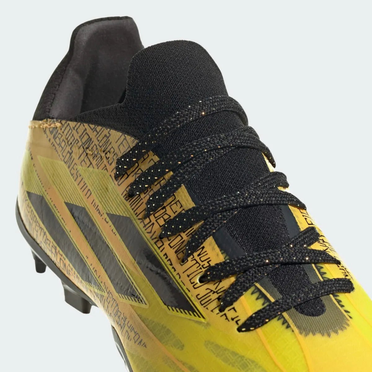 adidas Junior X Speedflow Messi .1 FG - Solar Gold-Black