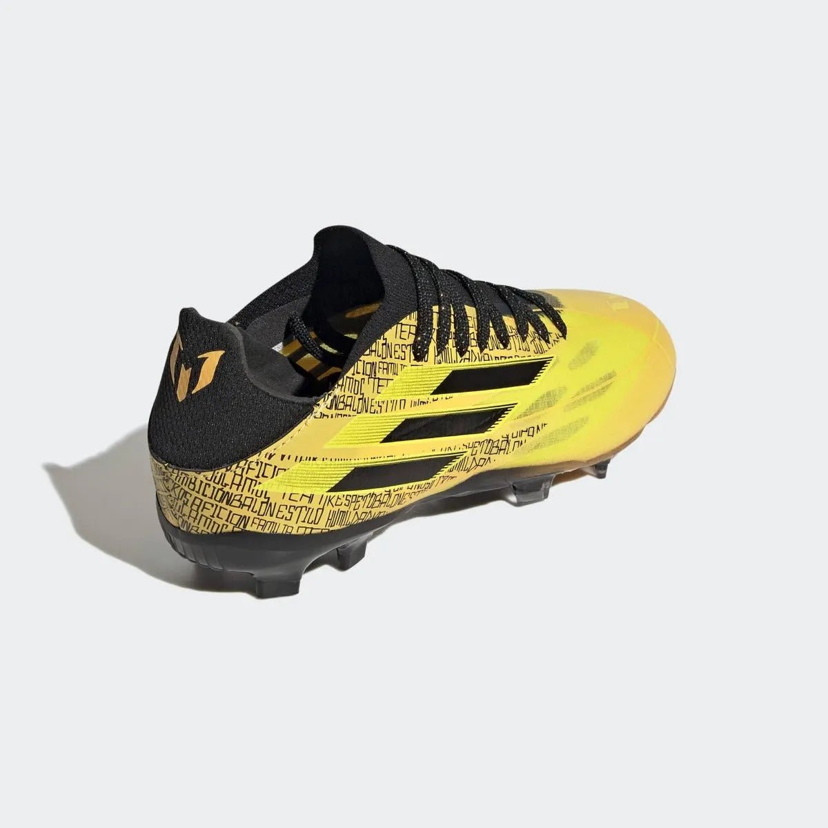 adidas Junior X Speedflow Messi .1 FG - Solar Gold-Black