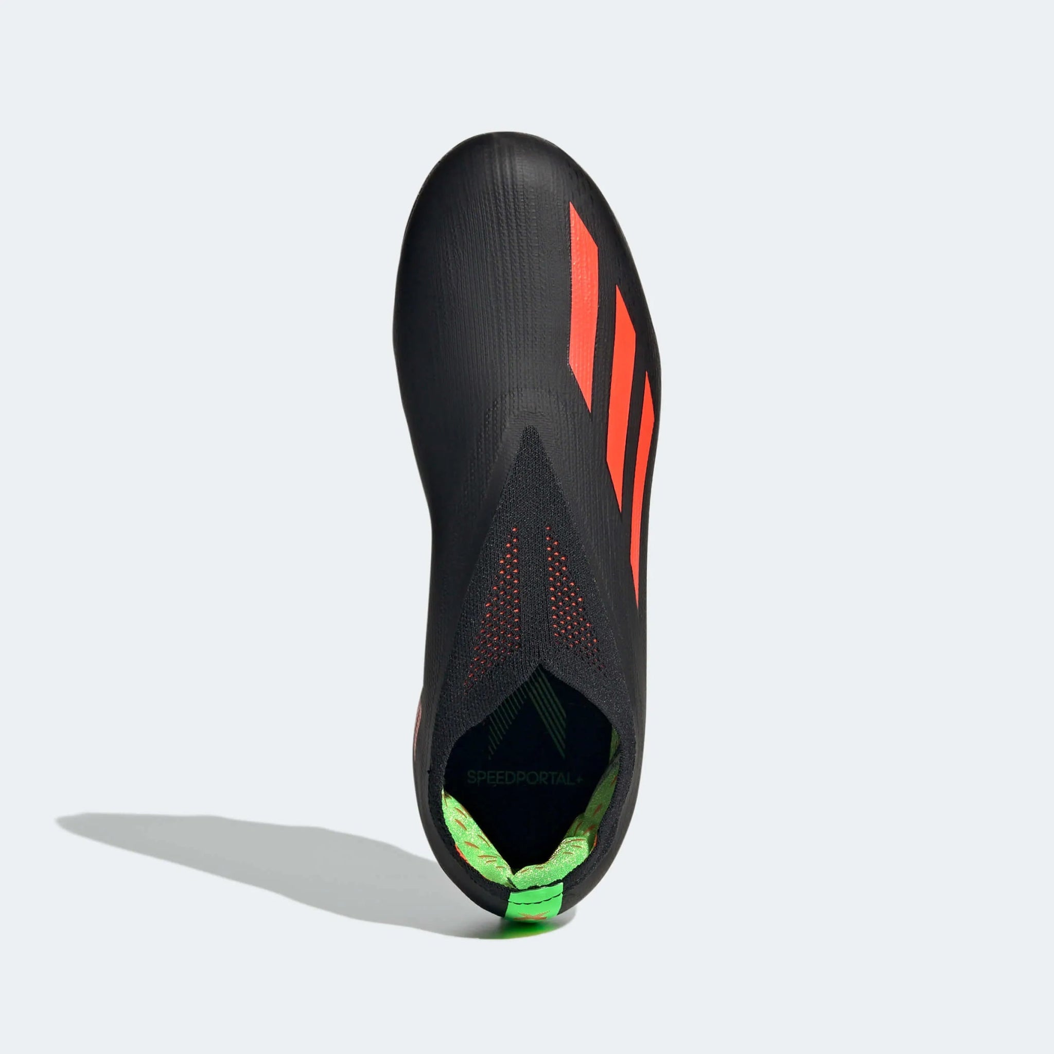 adidas Junior X SpeedPortal + FG - Black-Solar Red