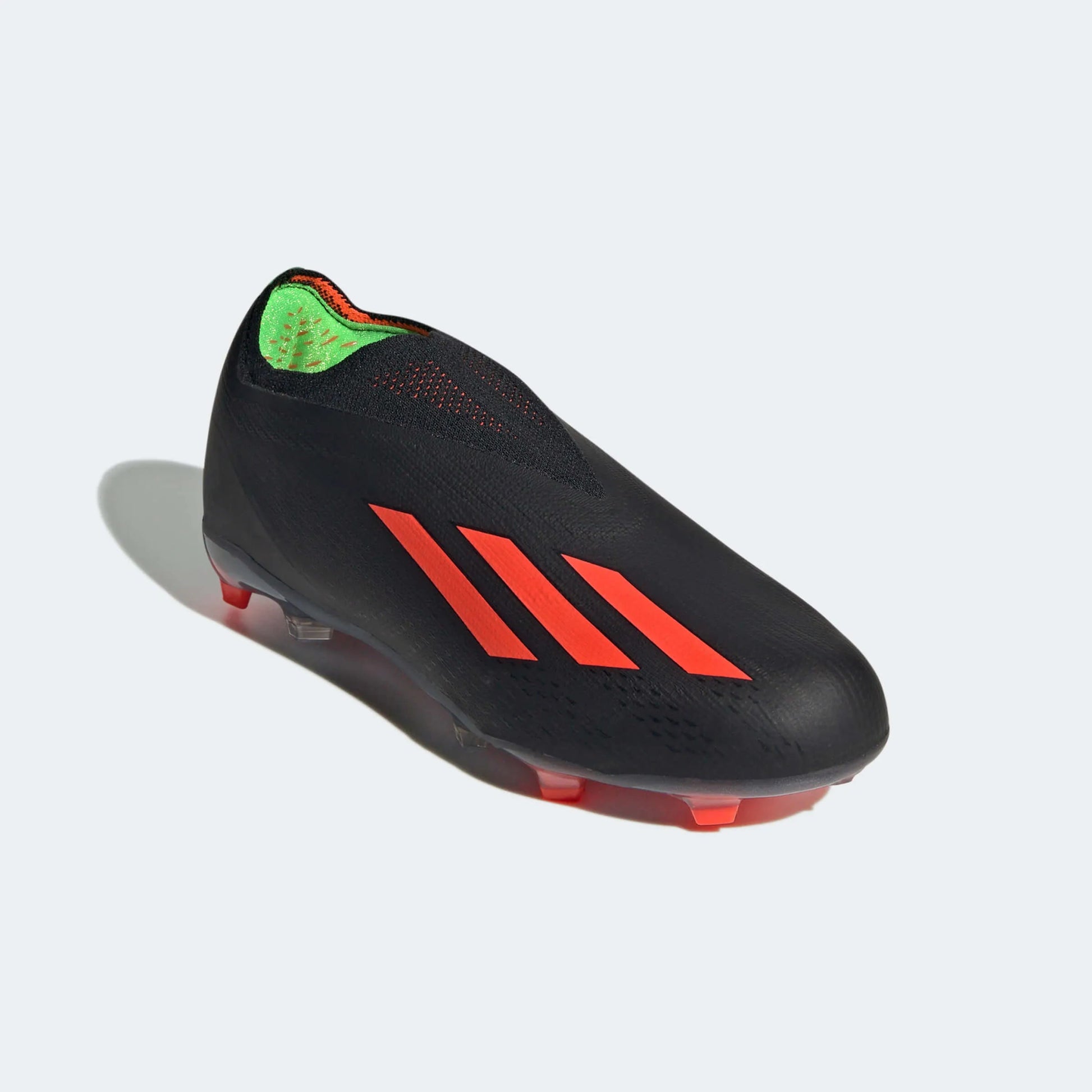 adidas Junior X SpeedPortal + FG - Black-Solar Red