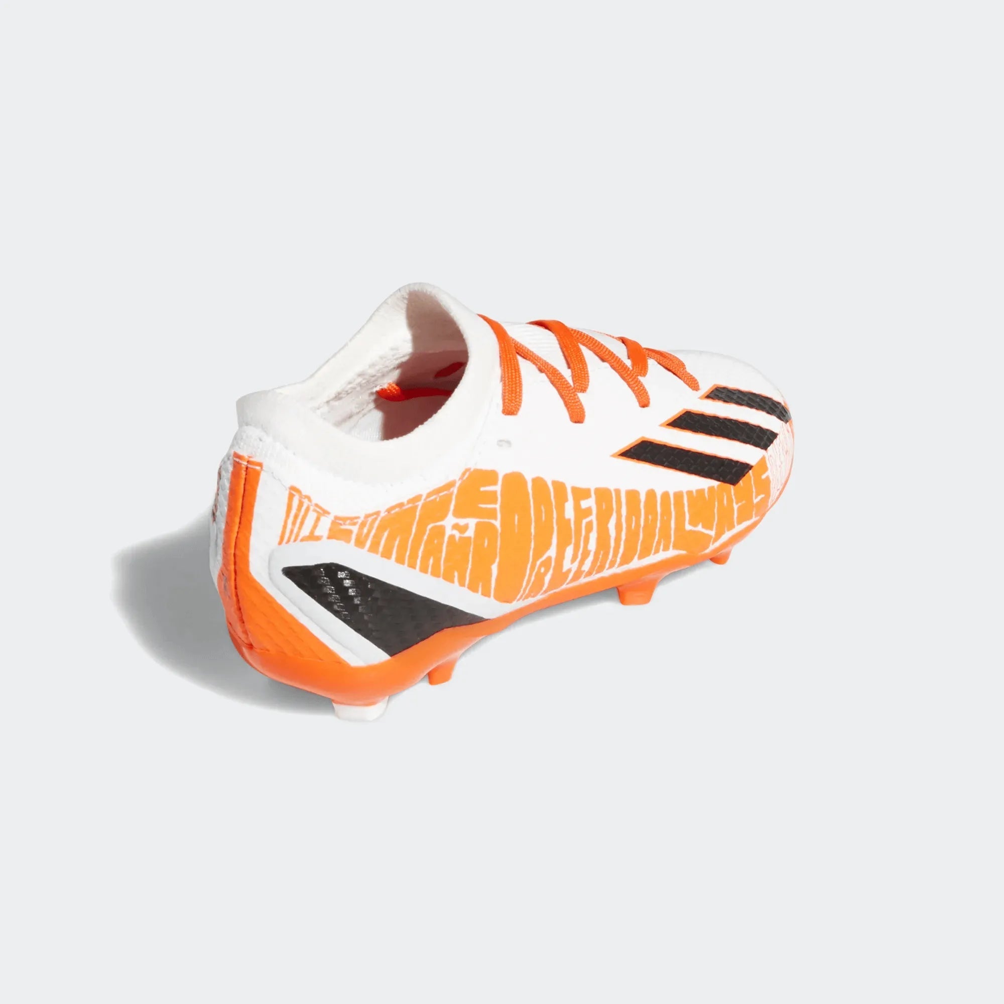 adidas Junior X SpeedPortal Messi .3 FG - White-Black-Solar Red