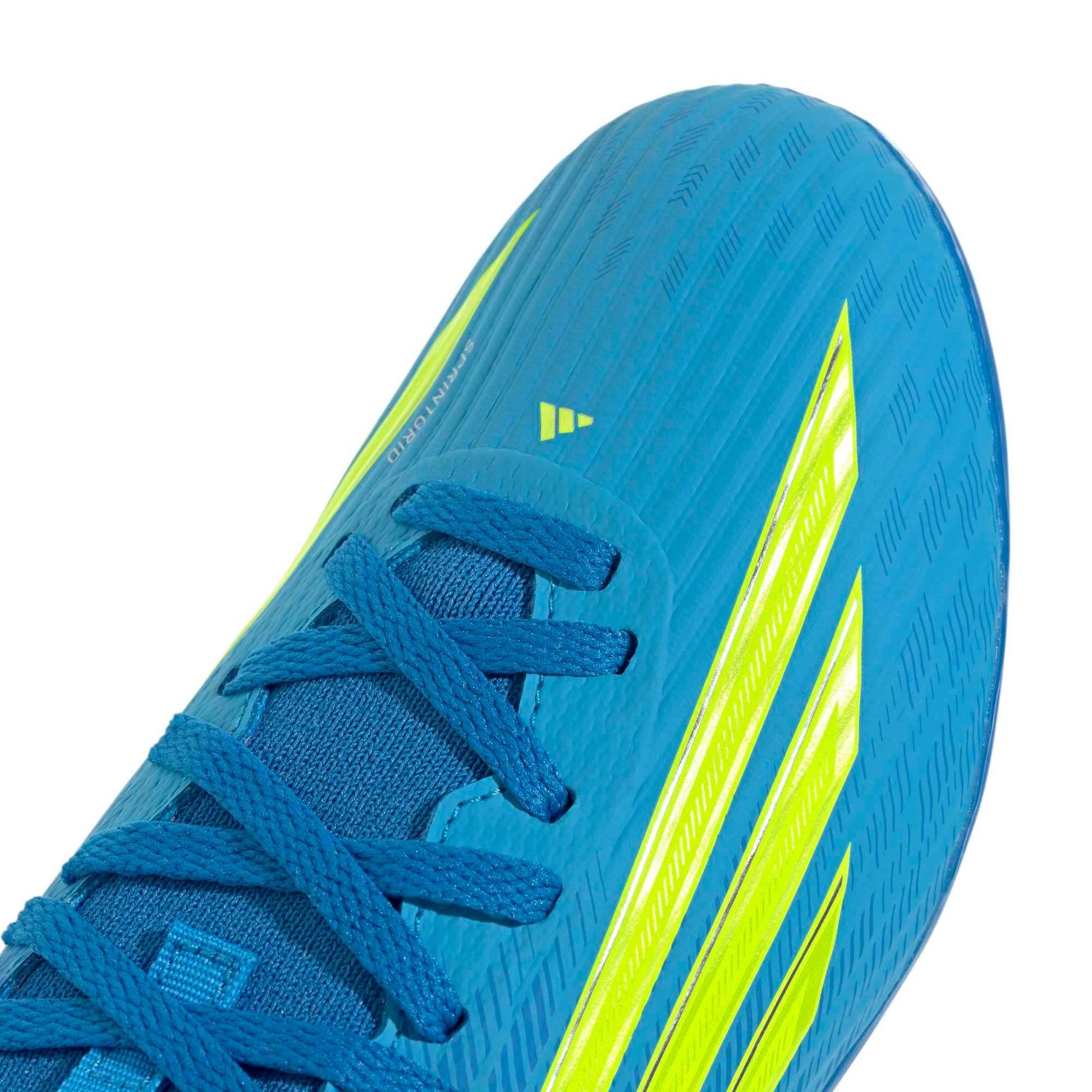 adidas Junior F50 League Mid Firm/Multi Ground Soccer Cleats - Ice Cold Precision Pack (SP26) (Detail 1)