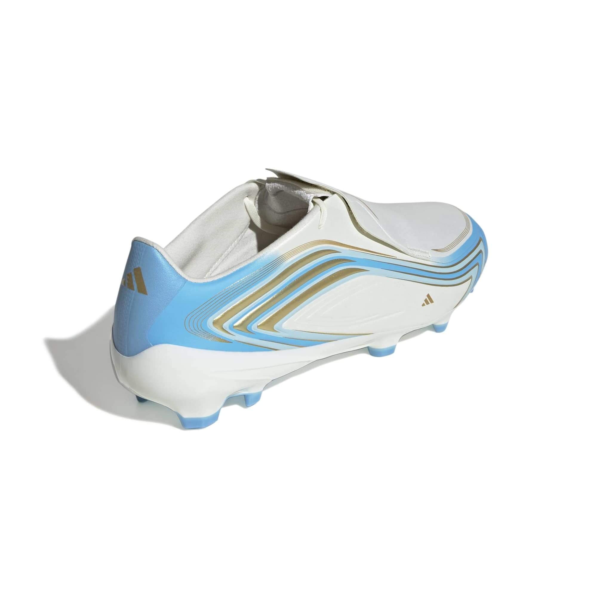 adidas Junior F50 Messi League Laceless Firm Ground Soccer Cleats