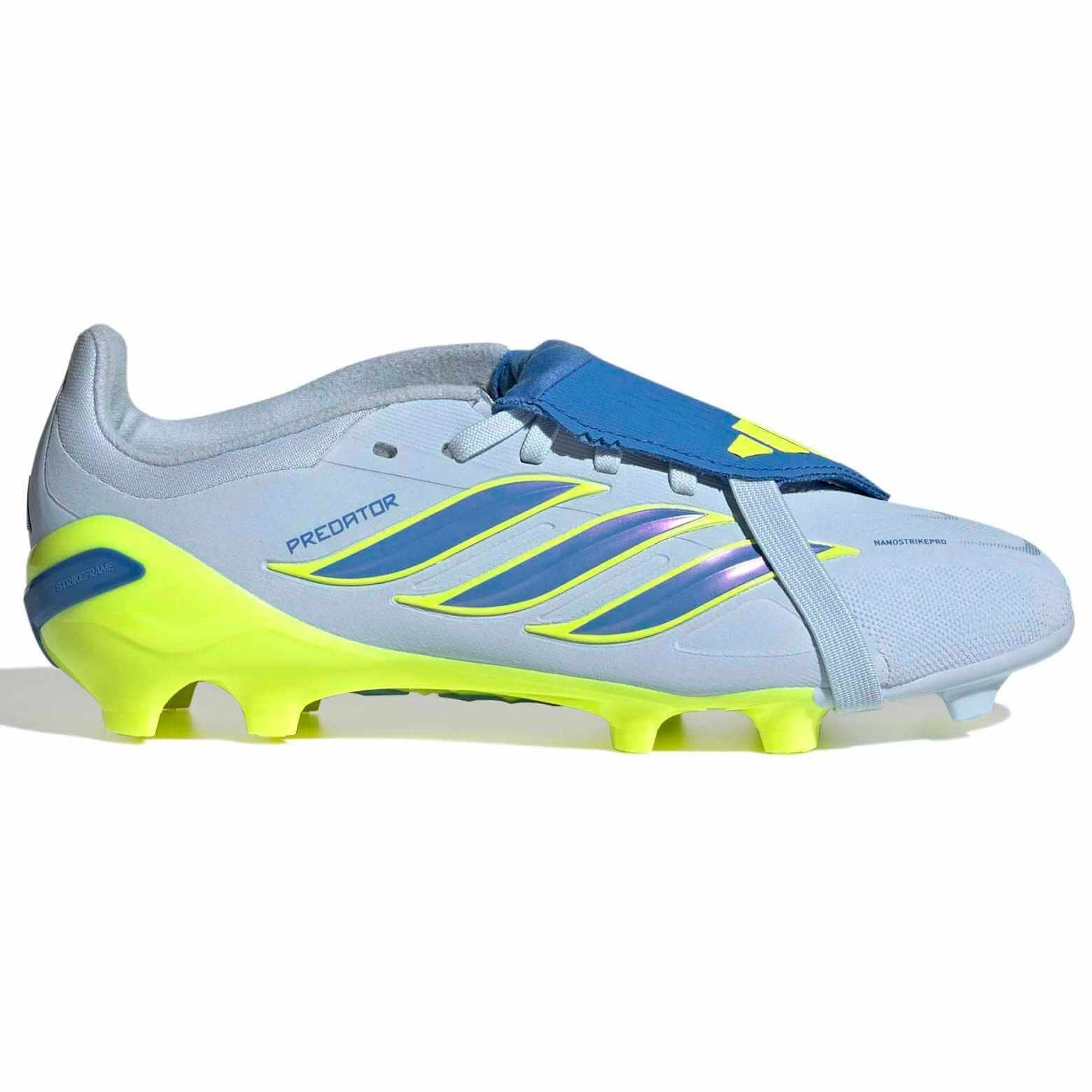 adidas Junior Predator Elite Fold-Over Tongue Firm Ground Soccer Cleats - Ice Cold Precision Pack (SP26) (Side 1)