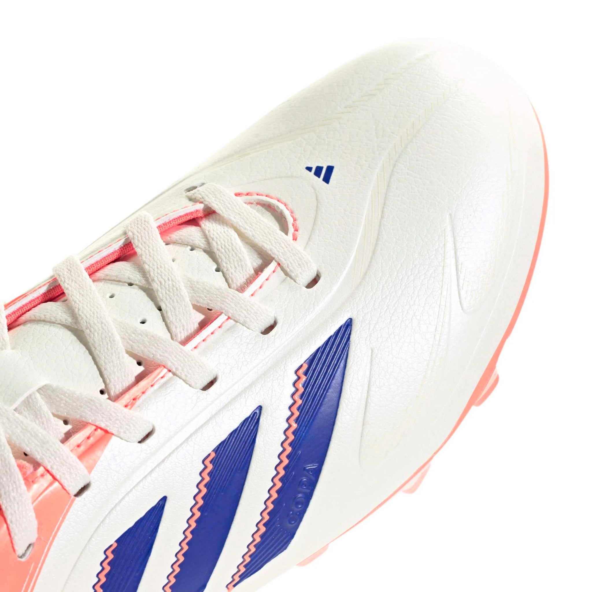 adidas Kids Copa Pure III Club Firm/Multi Ground Soccer Cleats - Coral Blaze Pack (FA25) (Detail 1)