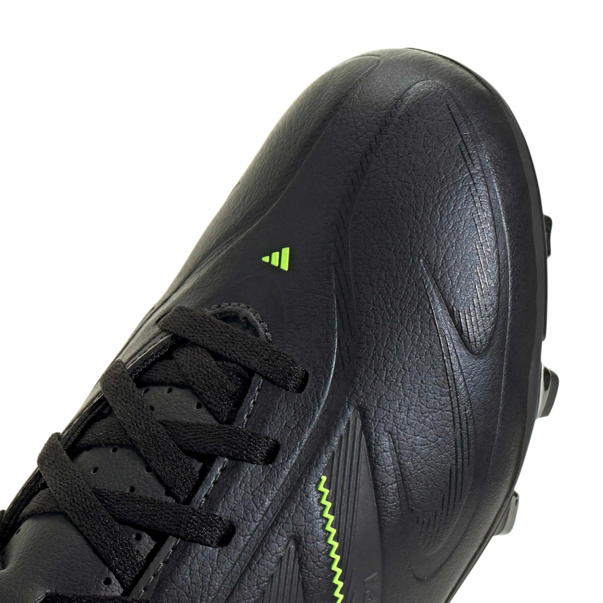 adidas Kids Copa Pure III Club Firm-Multi Ground Soccer Cleats - Electric Stealth Pack (FA25) (Detail 1)