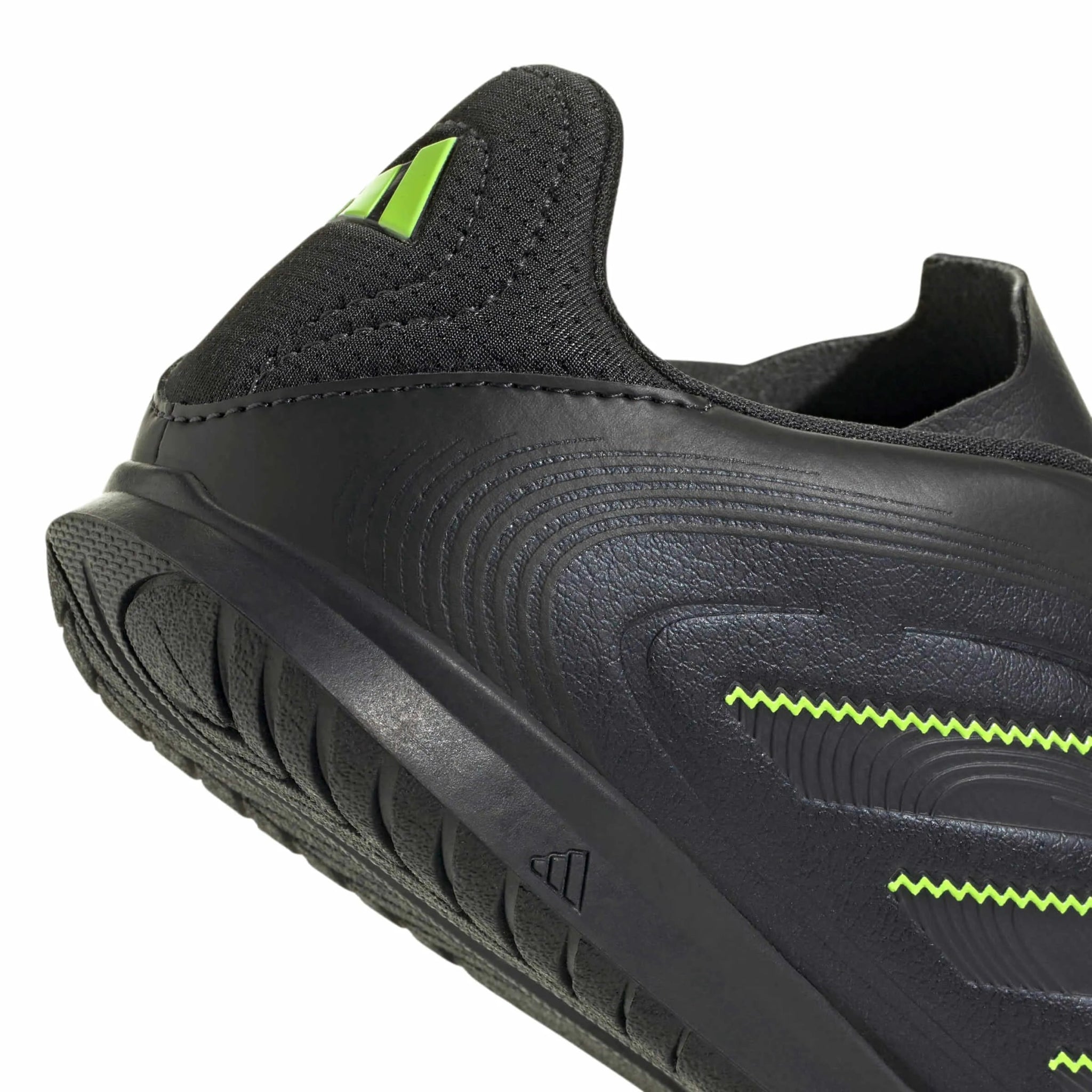 adidas Kids Copa Pure III Club Indoor Soccer Shoes - Electric Stealth Pack (FA25) (Detail 2)