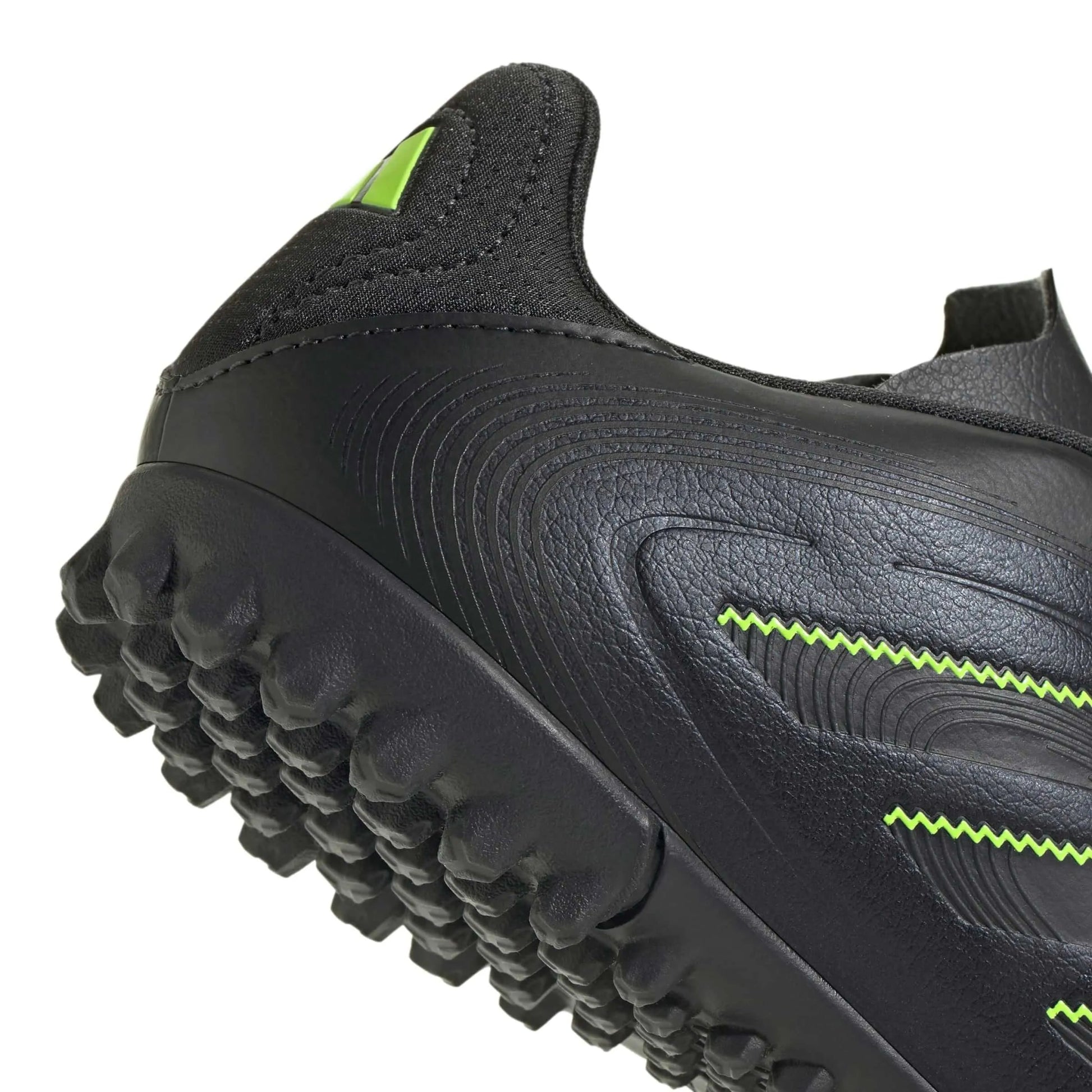 adidas Kids Copa Pure III Club Turf Soccer Shoes - Electric Stealth Pack (FA25) (Detail 2)