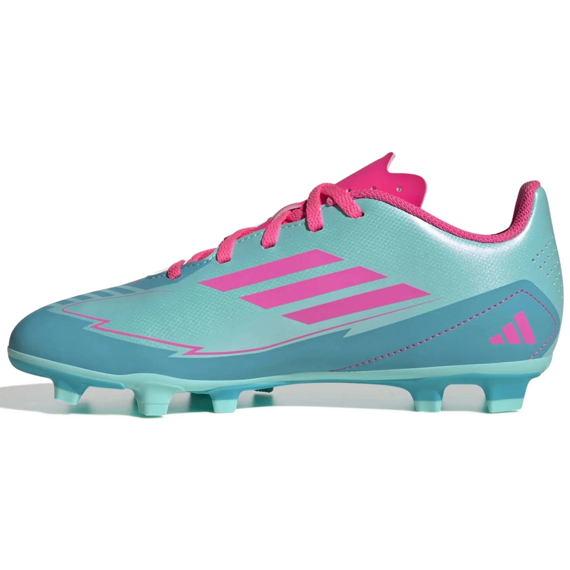 adidas Kids F50 Club Messi Firm/Multi Ground Soccer Cleats - MP2 Pack (SP25)