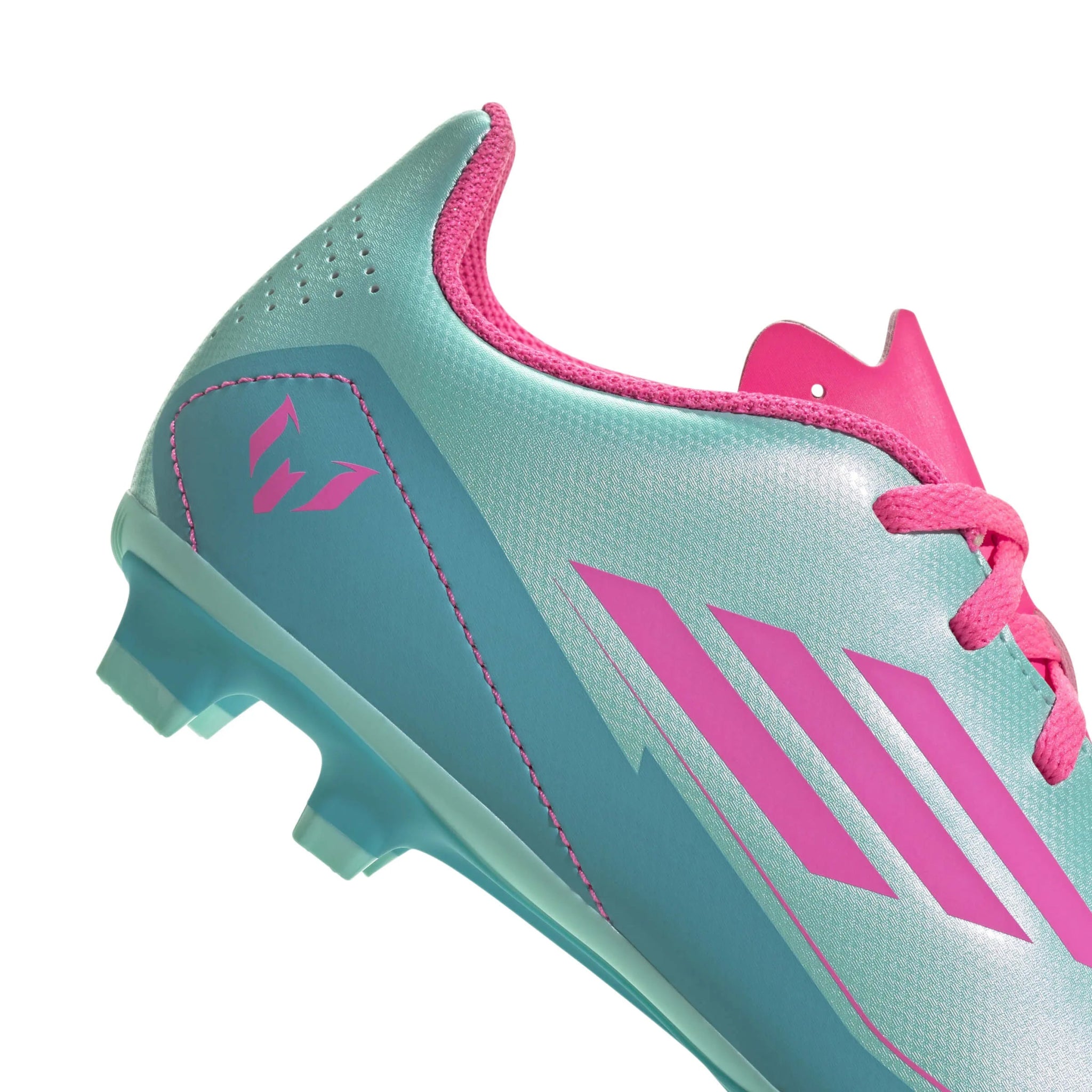 adidas Kids F50 Club Messi Firm/Multi Ground Soccer Cleats - MP2 Pack (SP25)