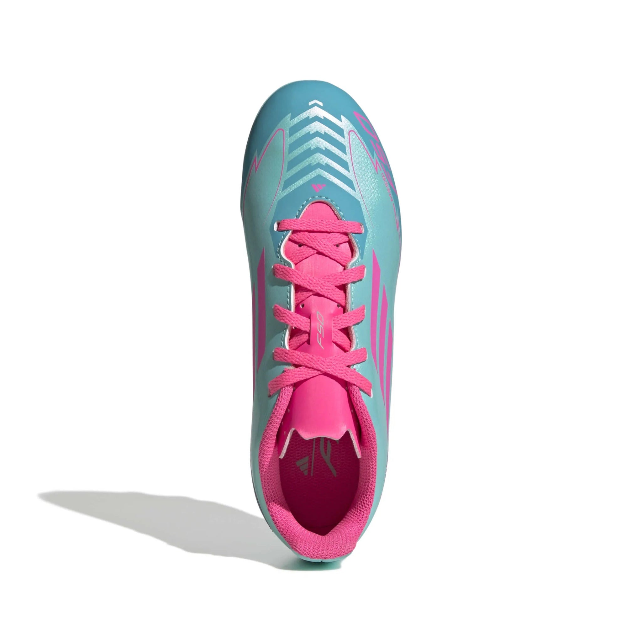 adidas Kids F50 Club Messi Firm/Multi Ground Soccer Cleats - MP2 Pack (SP25)