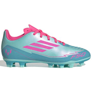 adidas Kids F50 Club Messi Firm/Multi Ground Soccer Cleats - MP2 Pack (SP25)