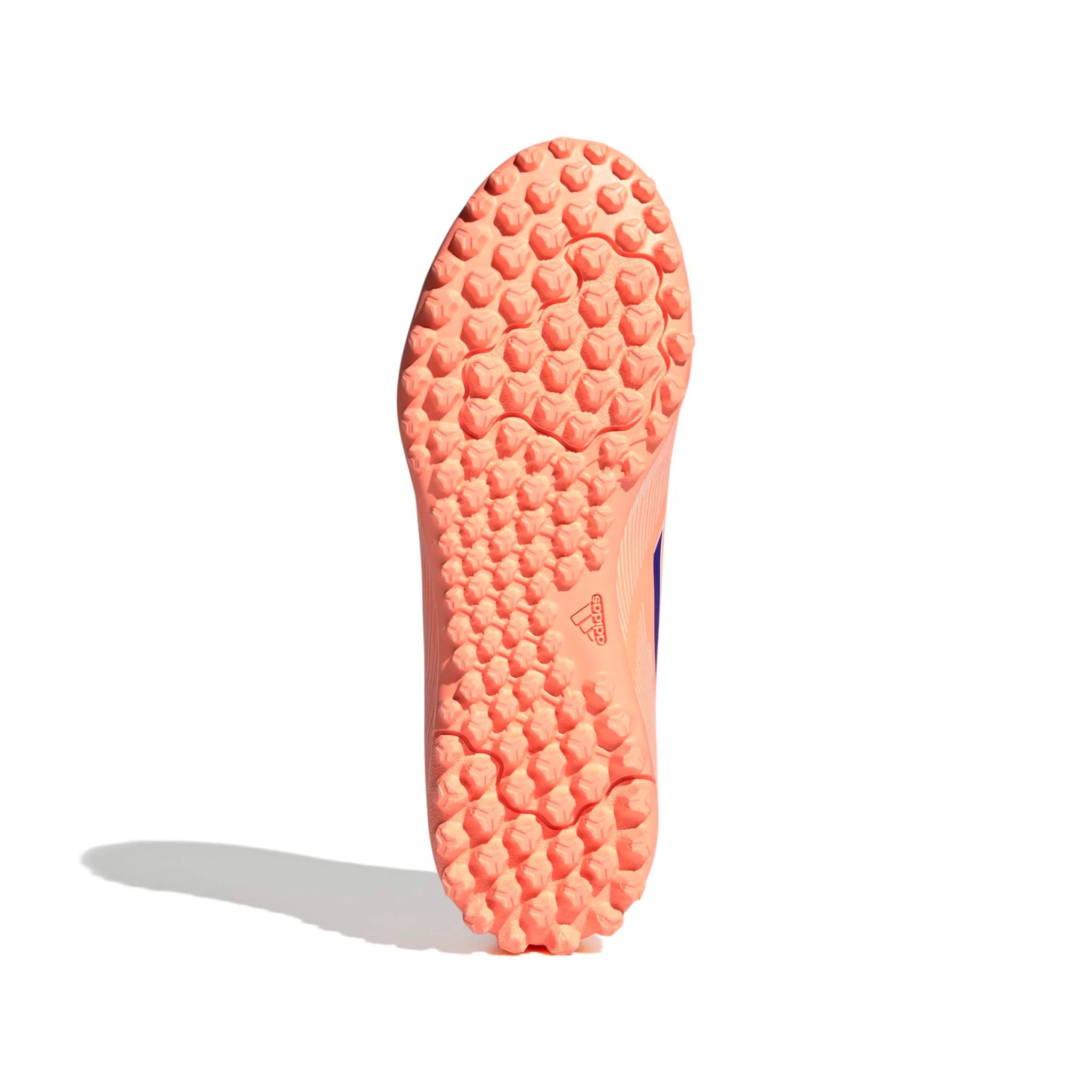 adidas Kids F50 Club Turf Soccer Shoes - Coral Blaze Pack (FA25) (Bottom)