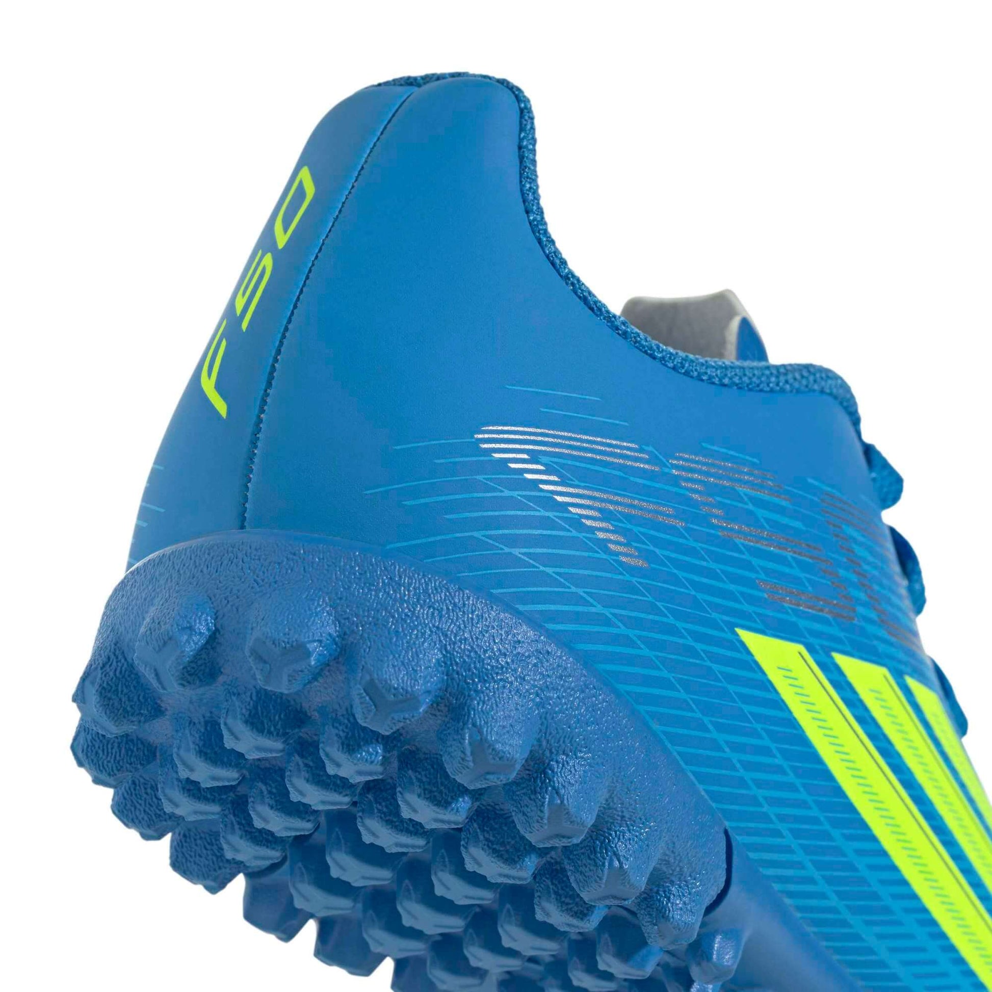 adidas Kids F50 Club Turf Soccer Shoes - Ice Cold PrecisIon Pack (SP26) (Detail 2)