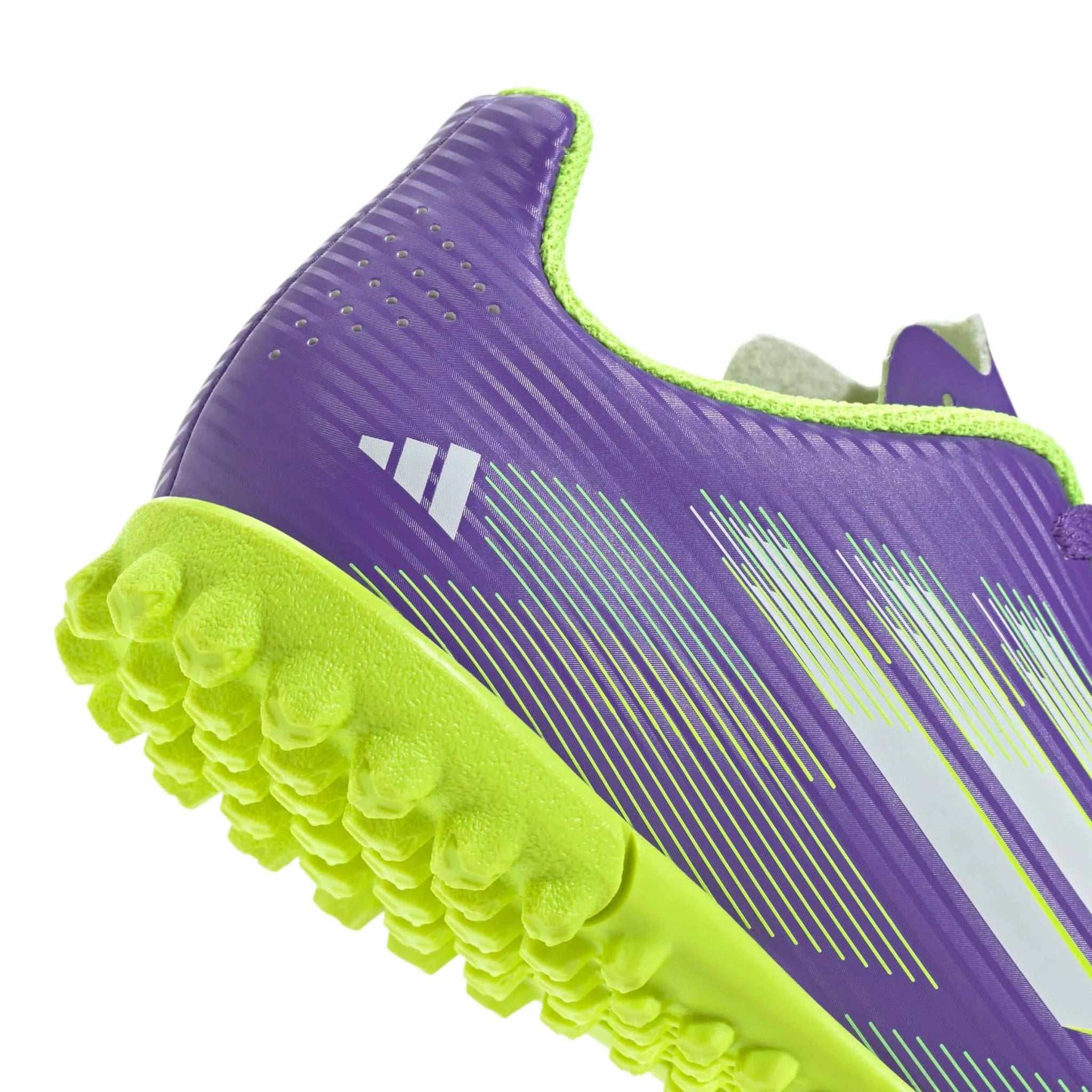 adidas Kids F50 Club Turf Soccer Shoes - Radiant Blaze Pack (FA25)
