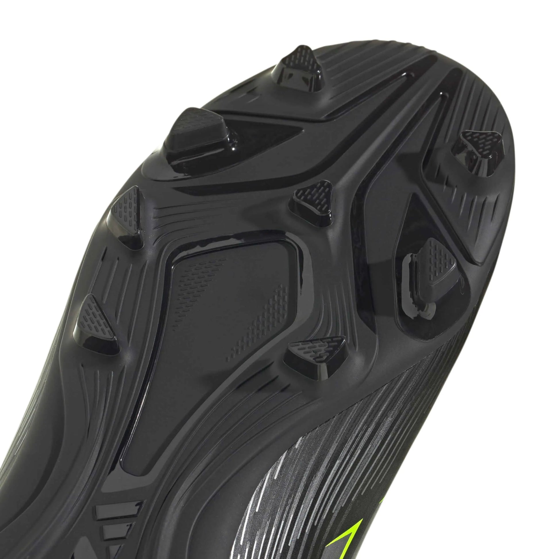 adidas Kids F50 Club Velcro Firm-Multi Ground Soccer Cleats - Electric Stealth Pack (FA25) (Detail 2)