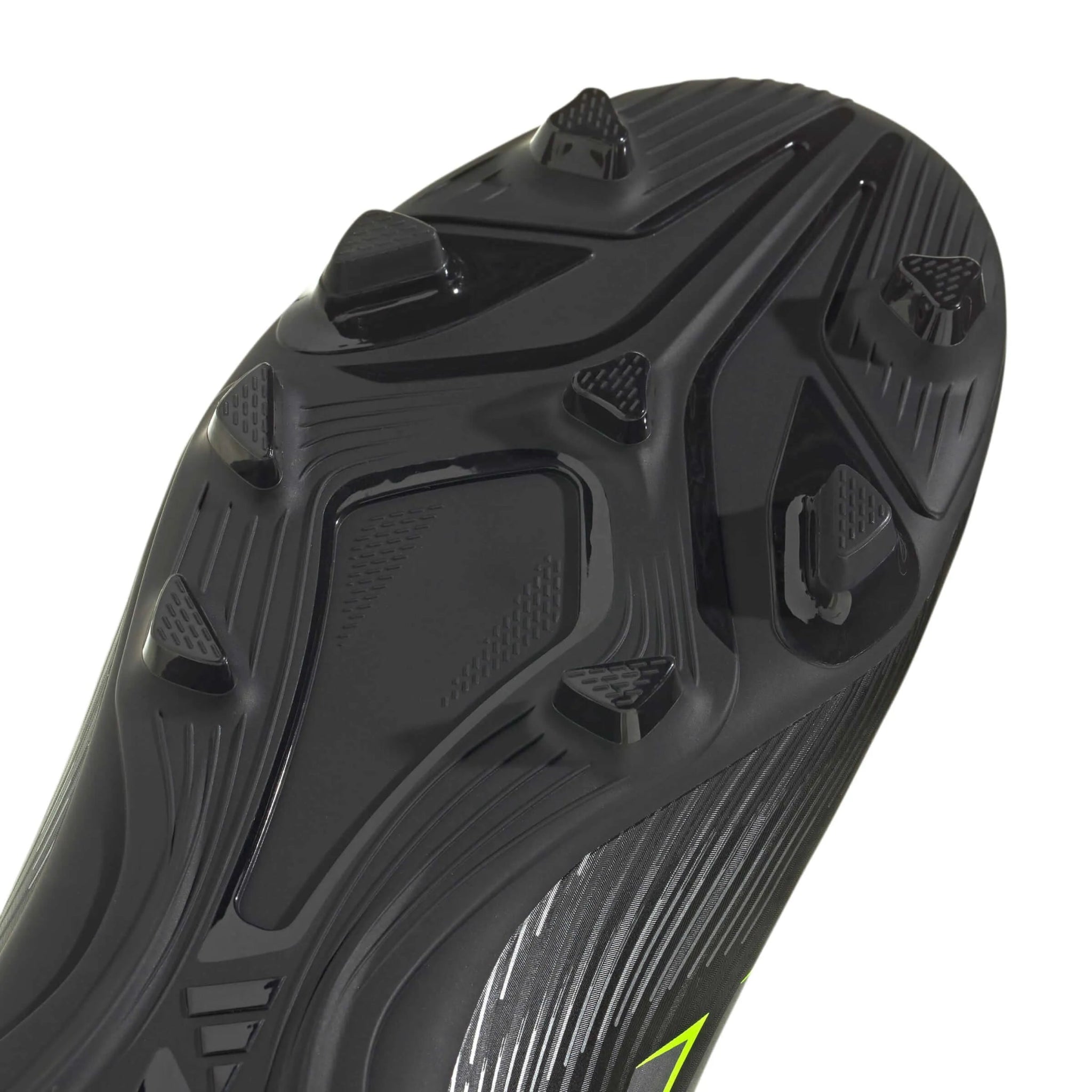 adidas Kids F50 Club Velcro Firm-Multi Ground Soccer Cleats - Electric Stealth Pack (FA25) (Detail 2)