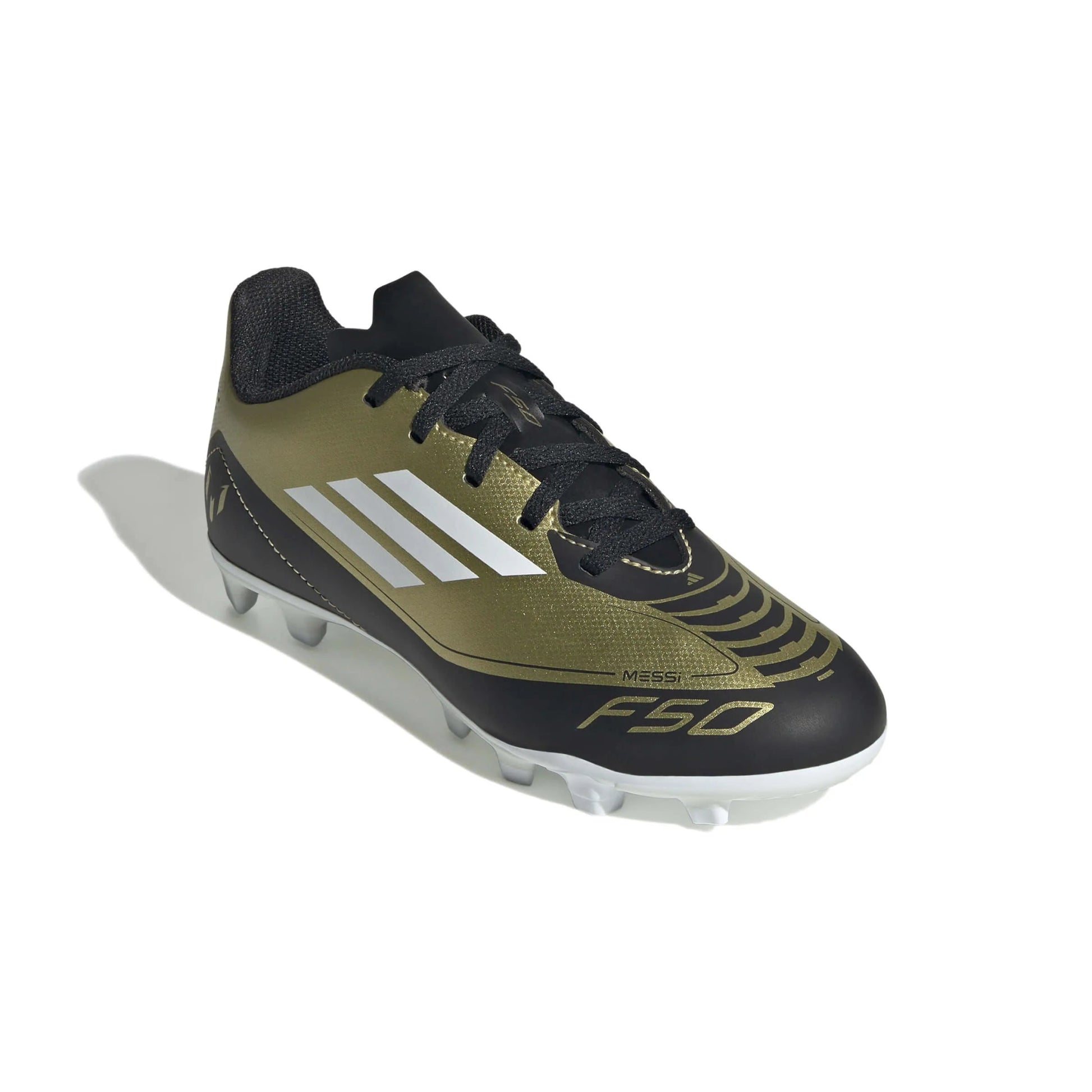 adidas Kids F50 FxG Messi - Triunfo Dorado (FA24) Soccer Cleats