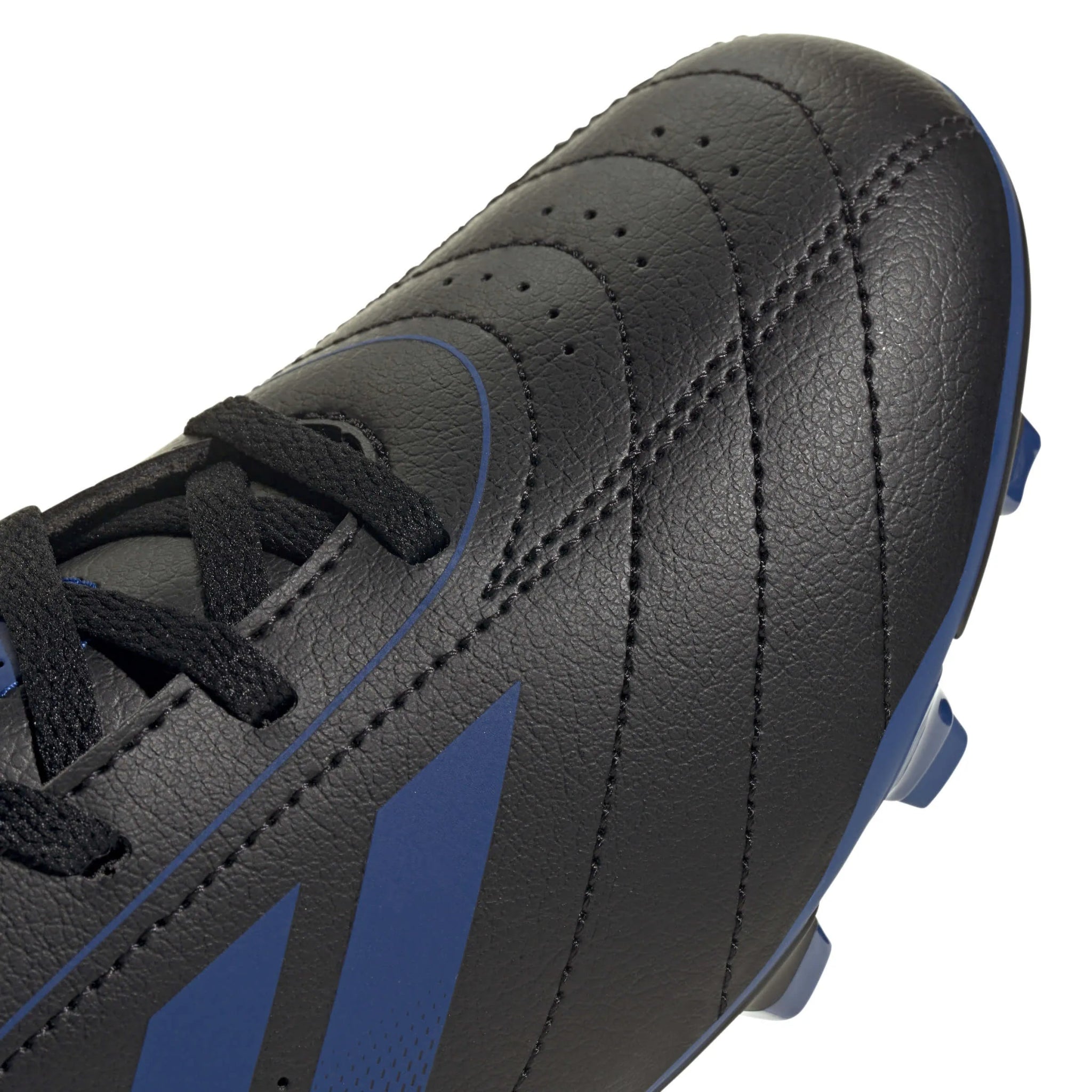 adidas Kids Goletto IX Firm/Multi Ground Soccer Cleats Team Royal Blue / Core Black / Team Royal Blue (Detail 1)