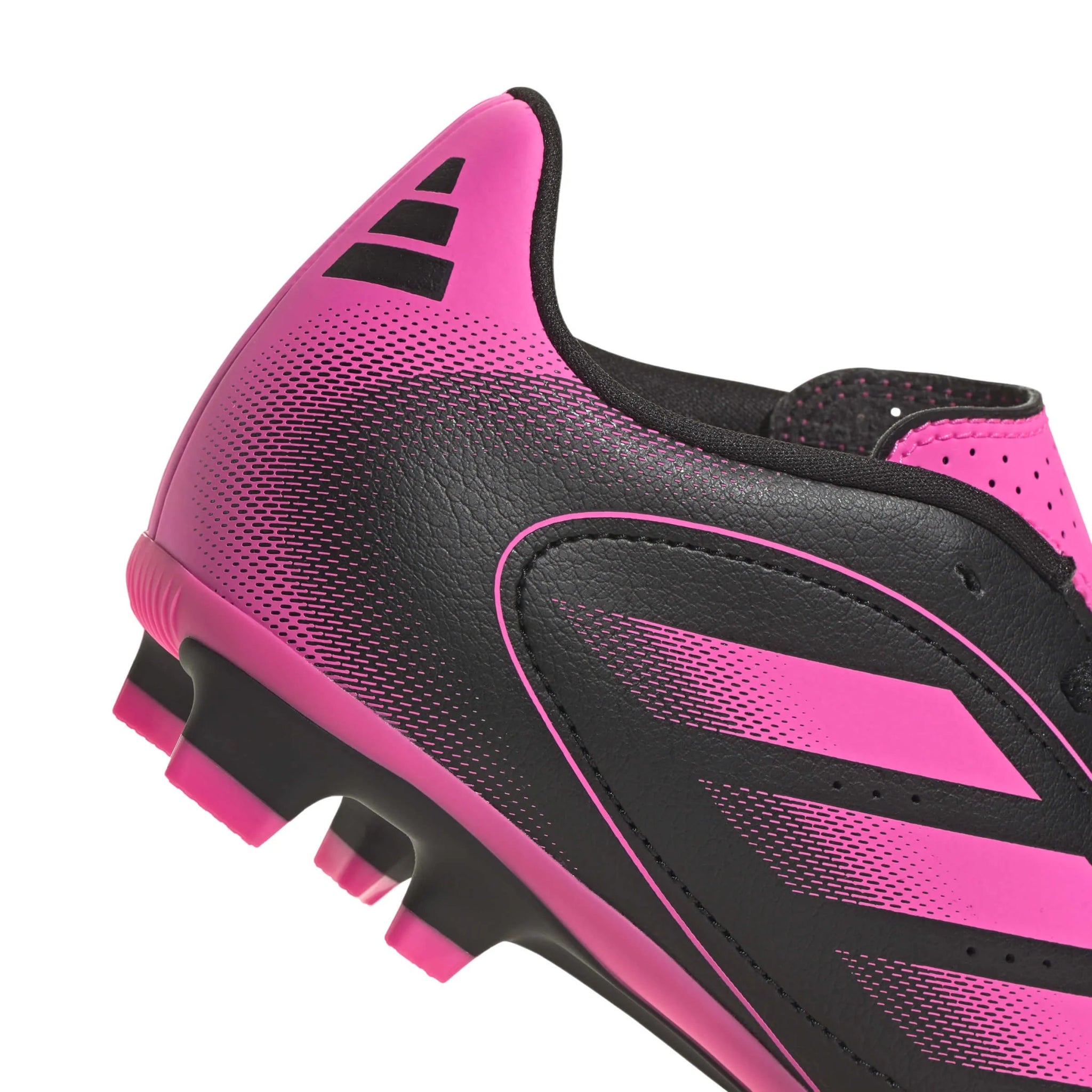 adidas Kids Goletto IX Firm/Multi Ground Soccer Cleats Core Black / Lucid Pink / Core Black (Detail 1)