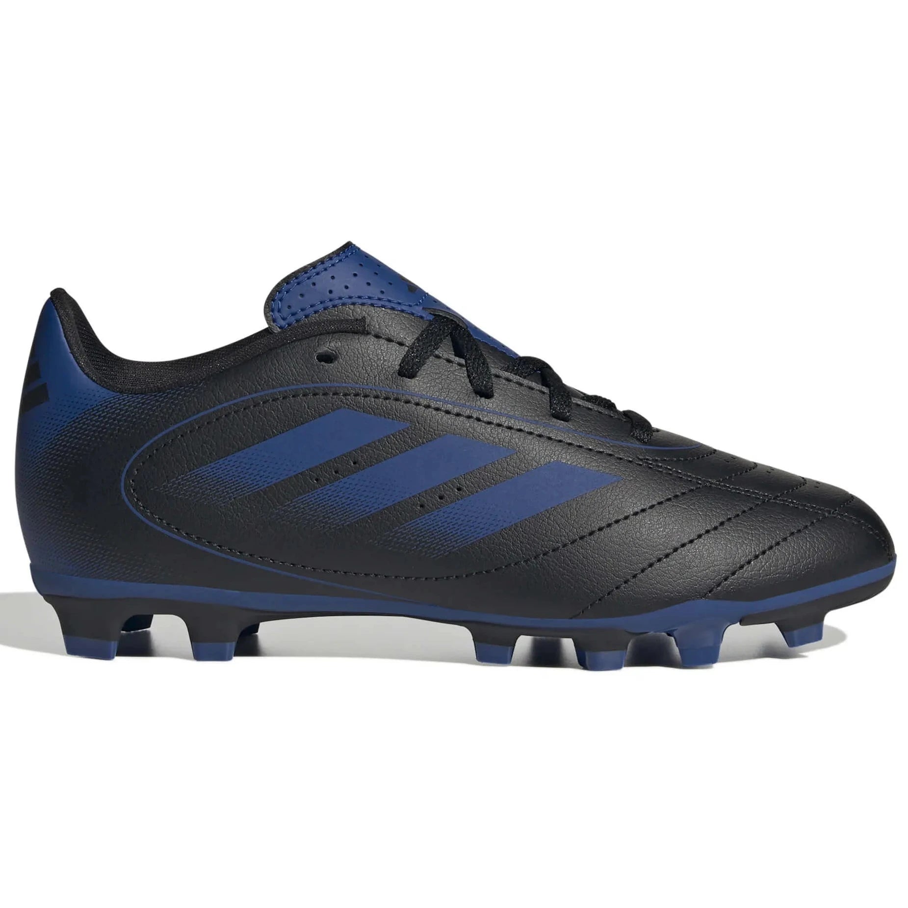 adidas Kids Goletto IX Firm/Multi Ground Soccer Cleats Team Royal Blue / Core Black / Team Royal Blue (Side 1)