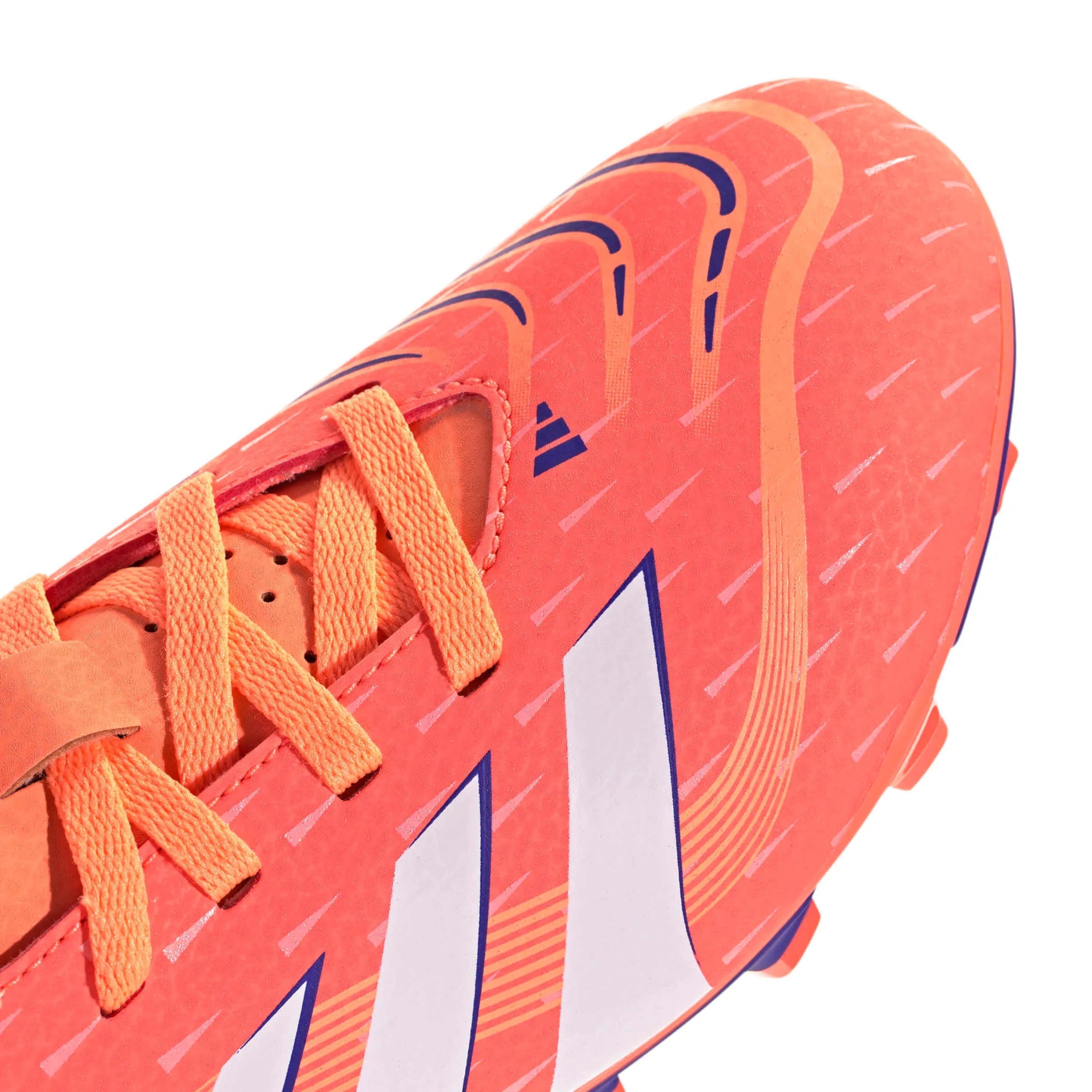 adidas Kids Predator Club Firm-Multi Ground Soccer Cleats - Coral Blaze Pack (FA25) (Detail 1)