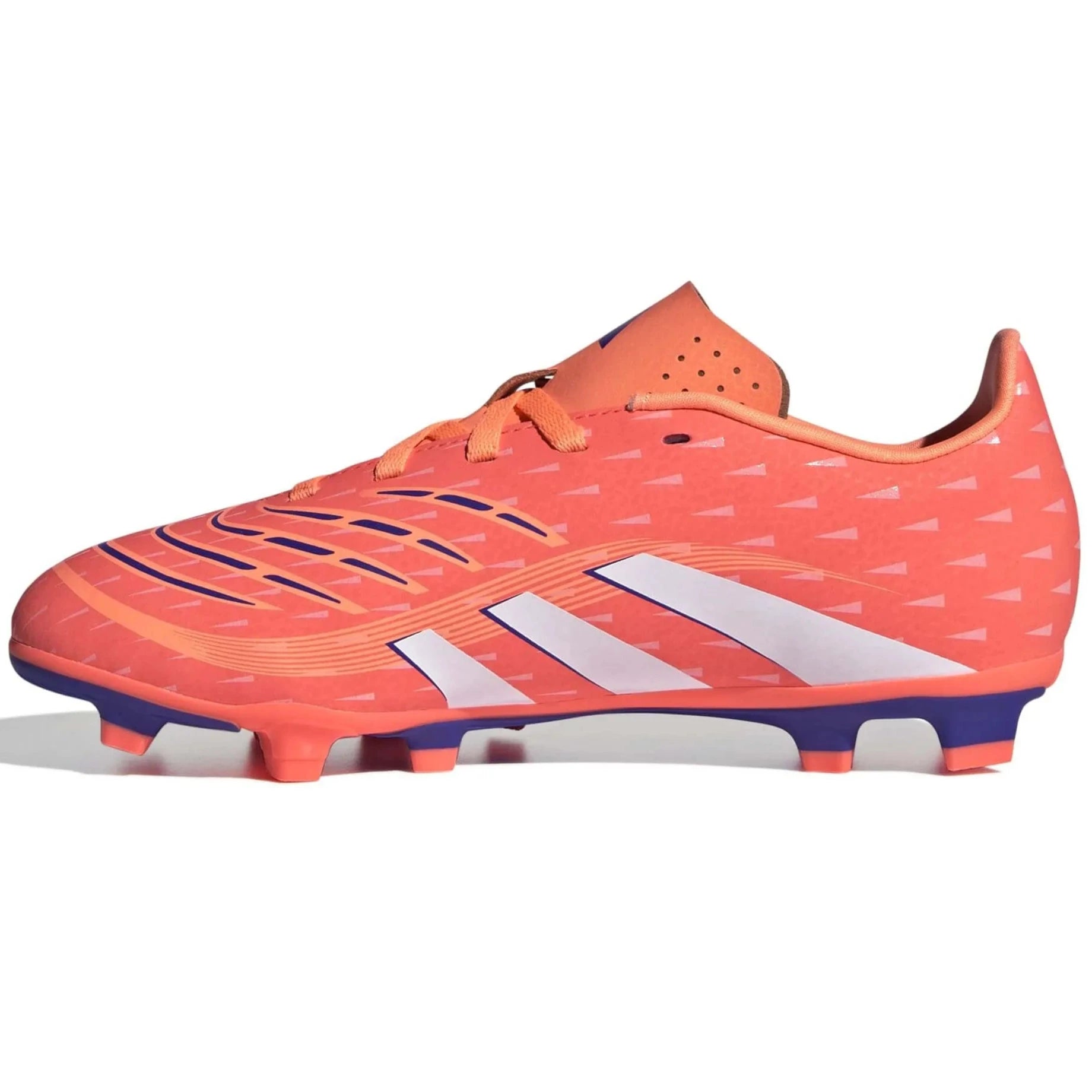adidas Kids Predator Club Firm-Multi Ground Soccer Cleats - Coral Blaze Pack (FA25) (Side 2)