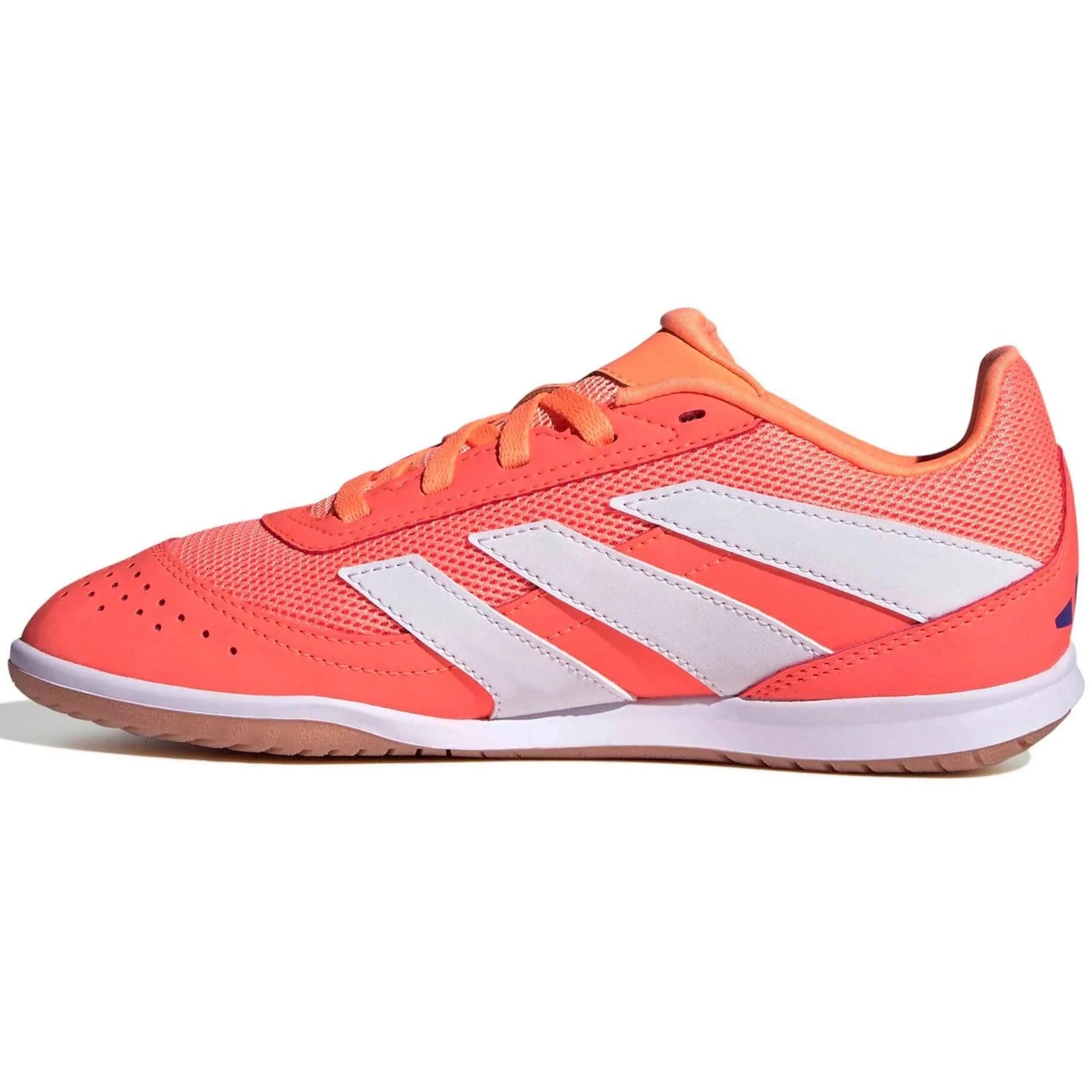 adidas Kids Predator Club Sala Indoor Soccer Shoes - Coral Blaze Pack (FA25) (Side 2)