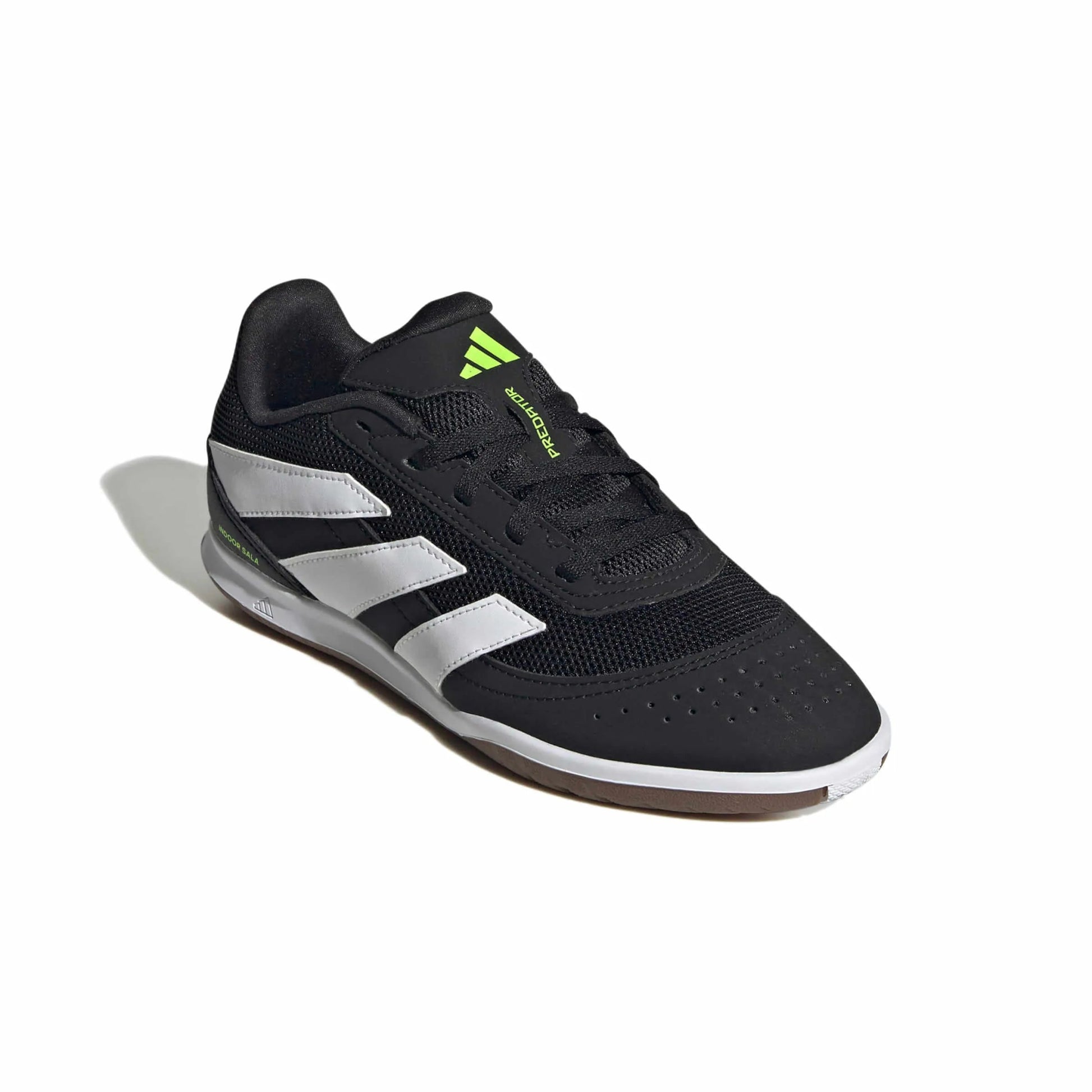 adidas Kids Predator Club Sala Indoor Soccer Shoes - Electric Stealth Pack (FA25) (Lateral - Front)