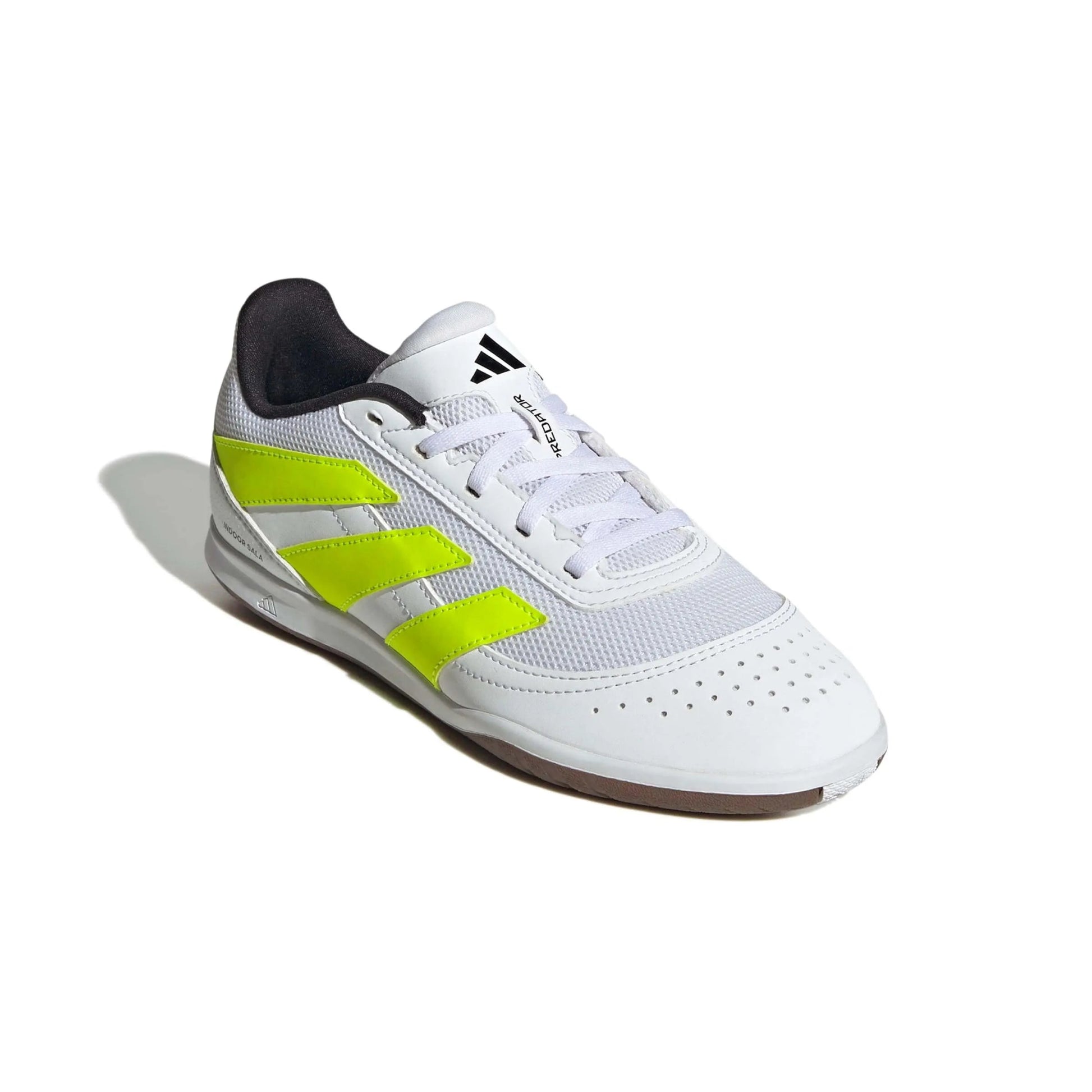 adidas Kids Predator Club Sala Indoor Soccer Shoes - Radiant Blaze Pack (FA25) (Lateral - Front)
