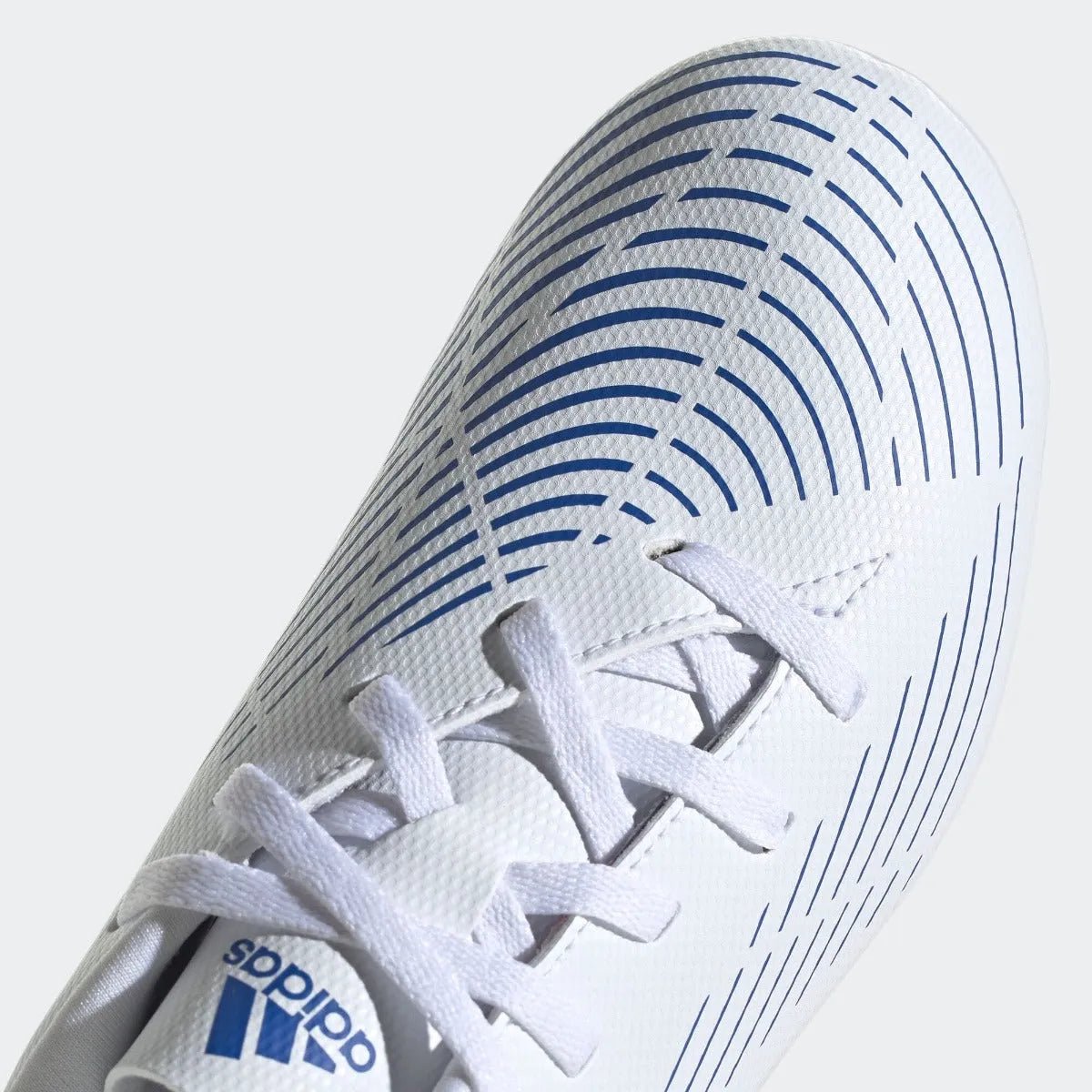 adidas Kids Predator Edge .4 FxG - White-Hi Res Blue