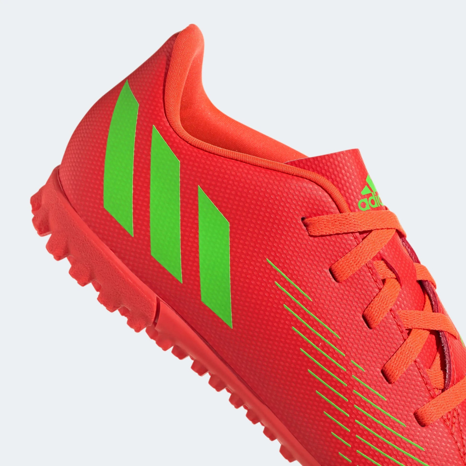 adidas Kids Predator Edge .4 Turf - Solar Red-Solar Green (Detail 1)