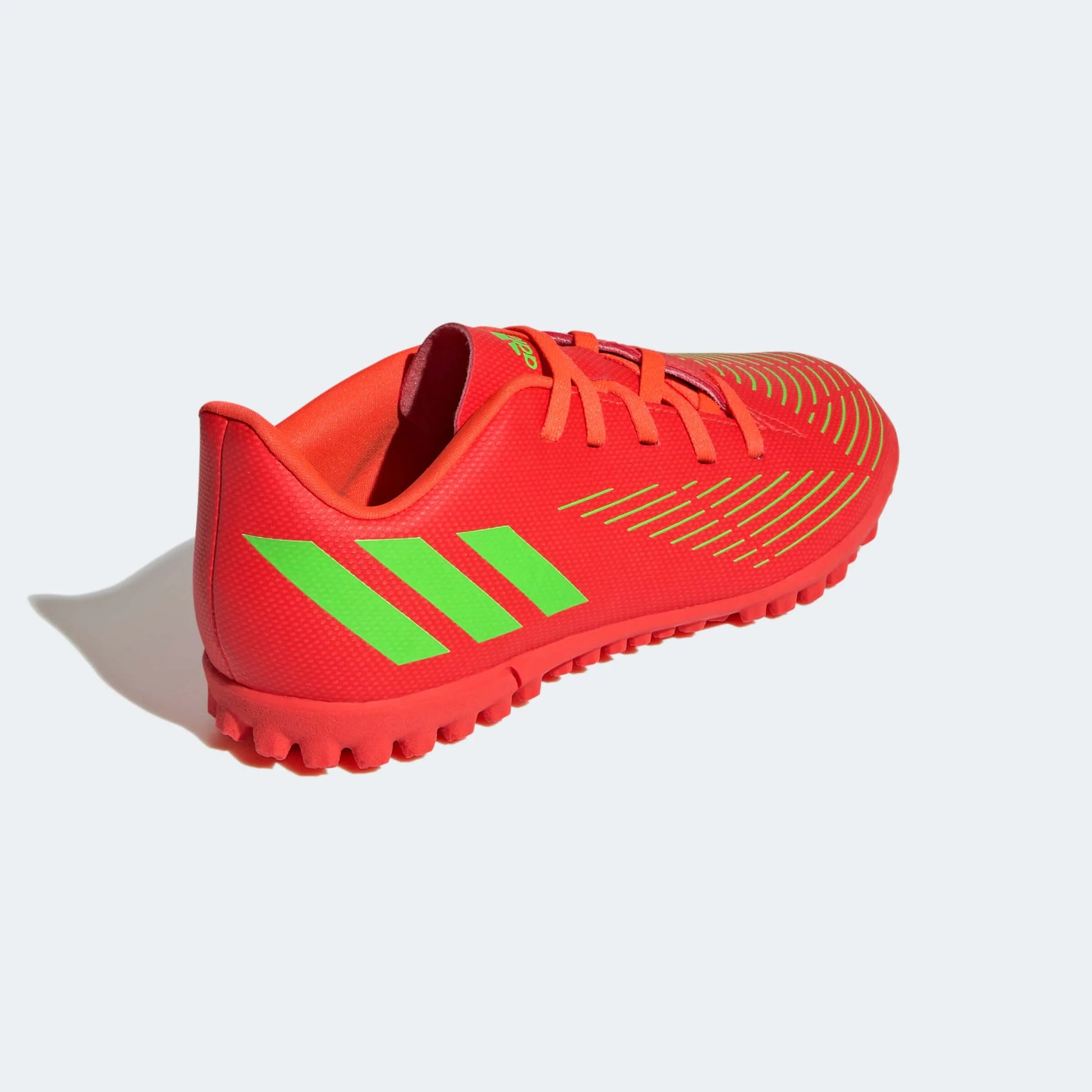 adidas Kids Predator Edge .4 Turf - Solar Red-Solar Green (Diagonal 2)