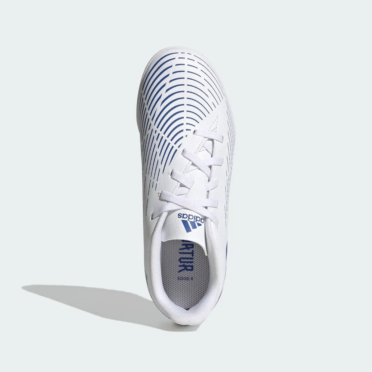adidas Kids Predator Edge .4 Turf - White-Hi Res Blue