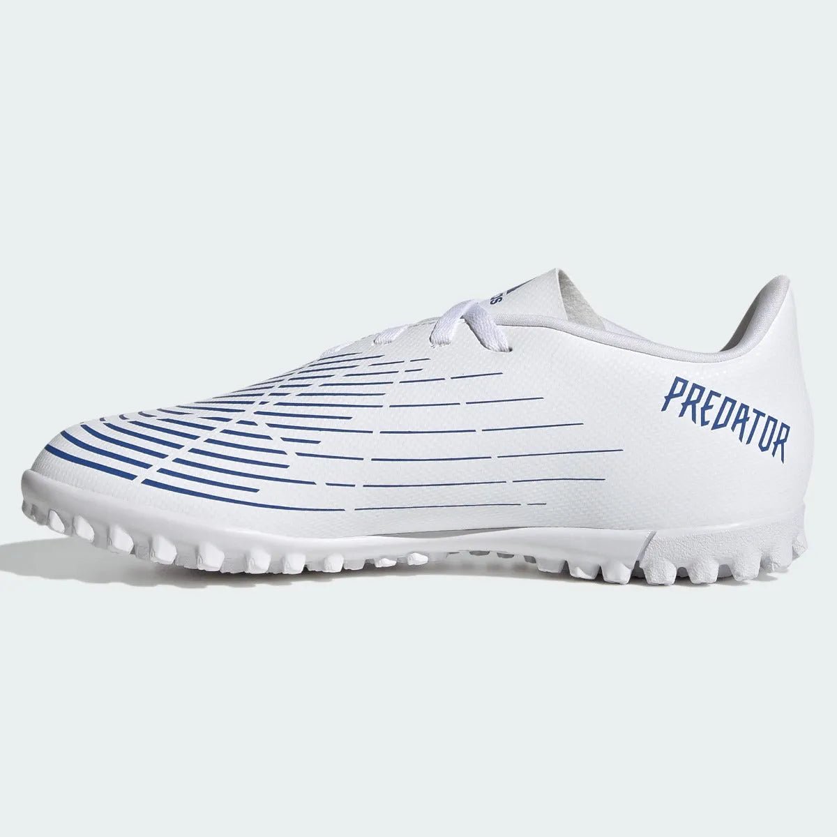 adidas Kids Predator Edge .4 Turf - White-Hi Res Blue