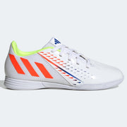 adidas Kids Predator Edge.4 IN Sala J - White-Yellow-Blue