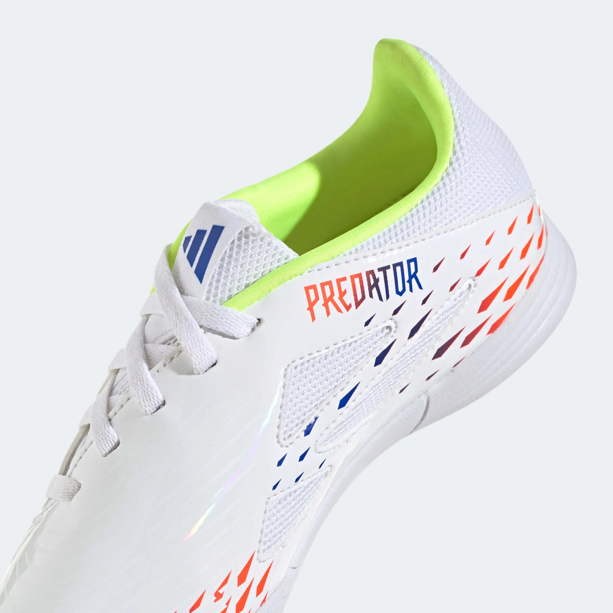 adidas Kids Predator Edge.4 IN Sala J - White-Yellow-Blue